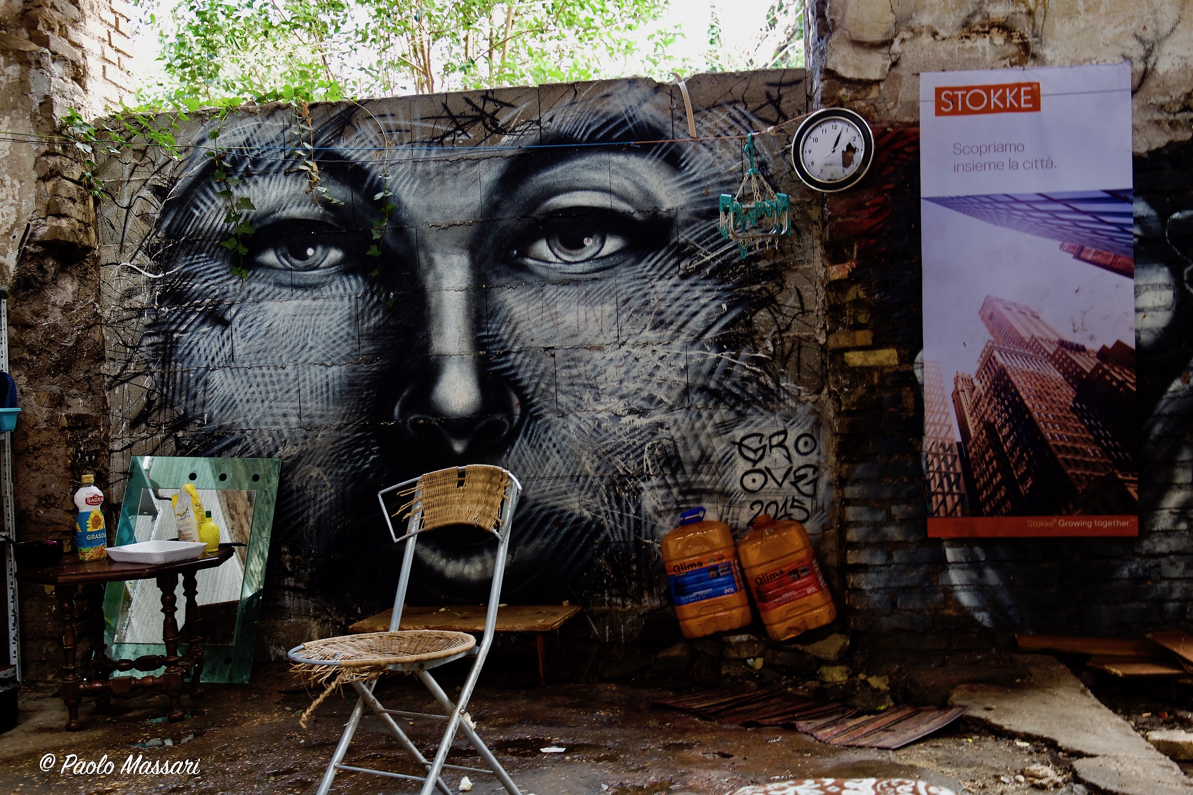 salotto con punti di vista