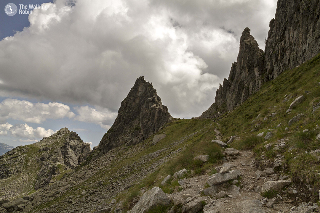 Il sentiero verso il passo