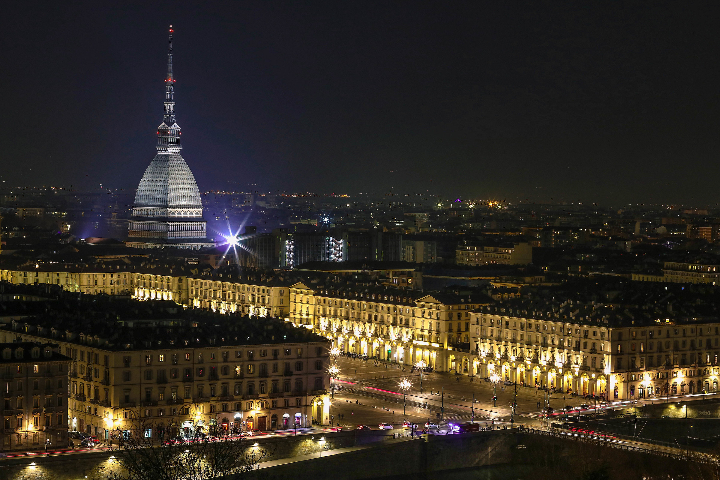 Turin by night
