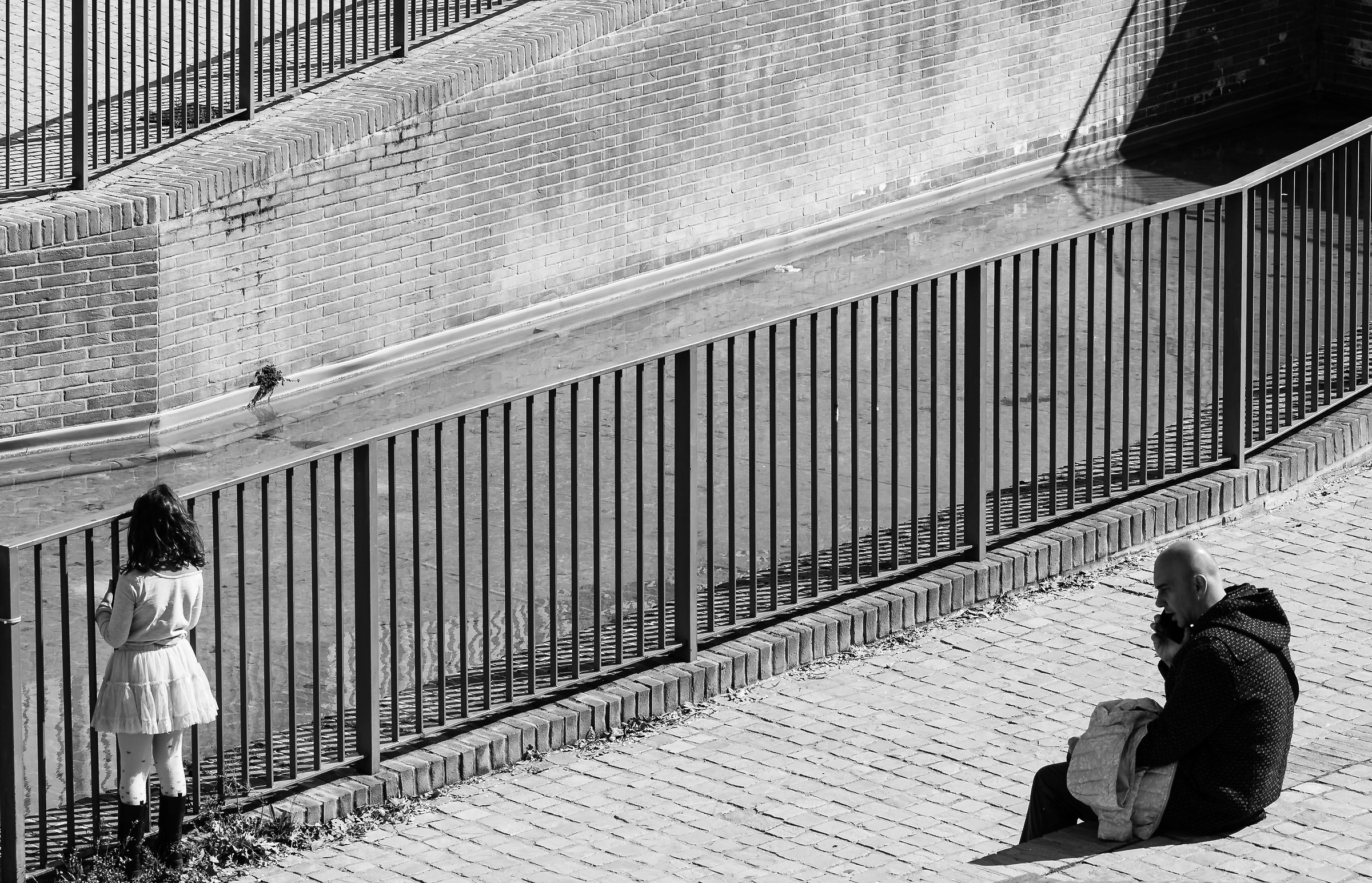 ... If he played a bit 'with me.