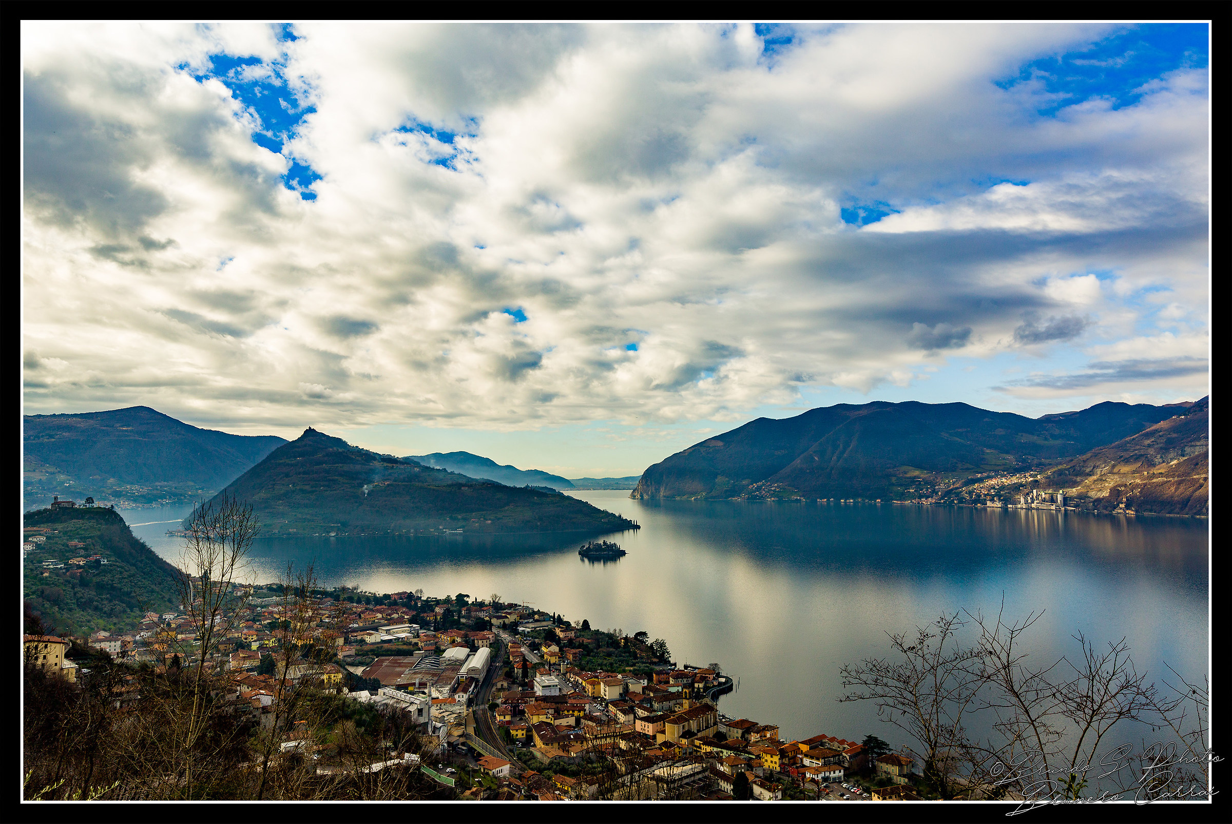 Lake Iseo View from Marone