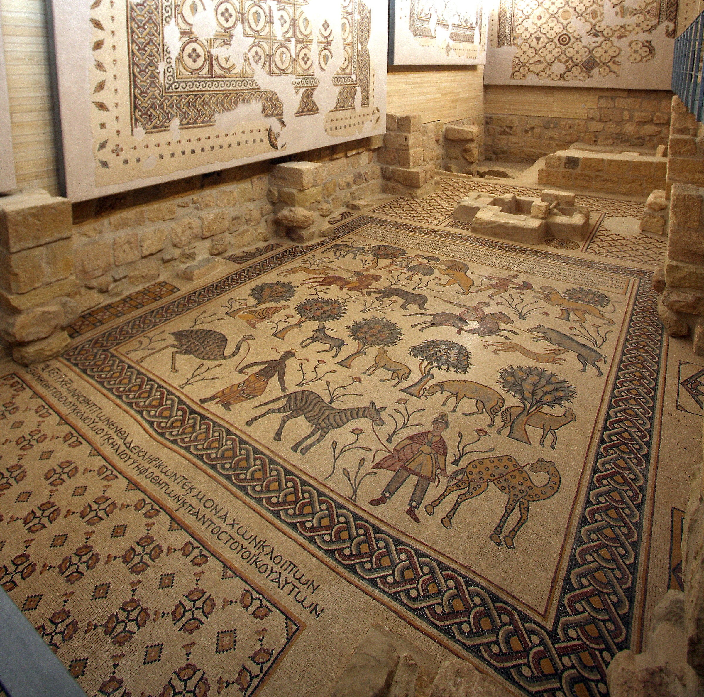 3534 - Mount Nebo, mosaics.