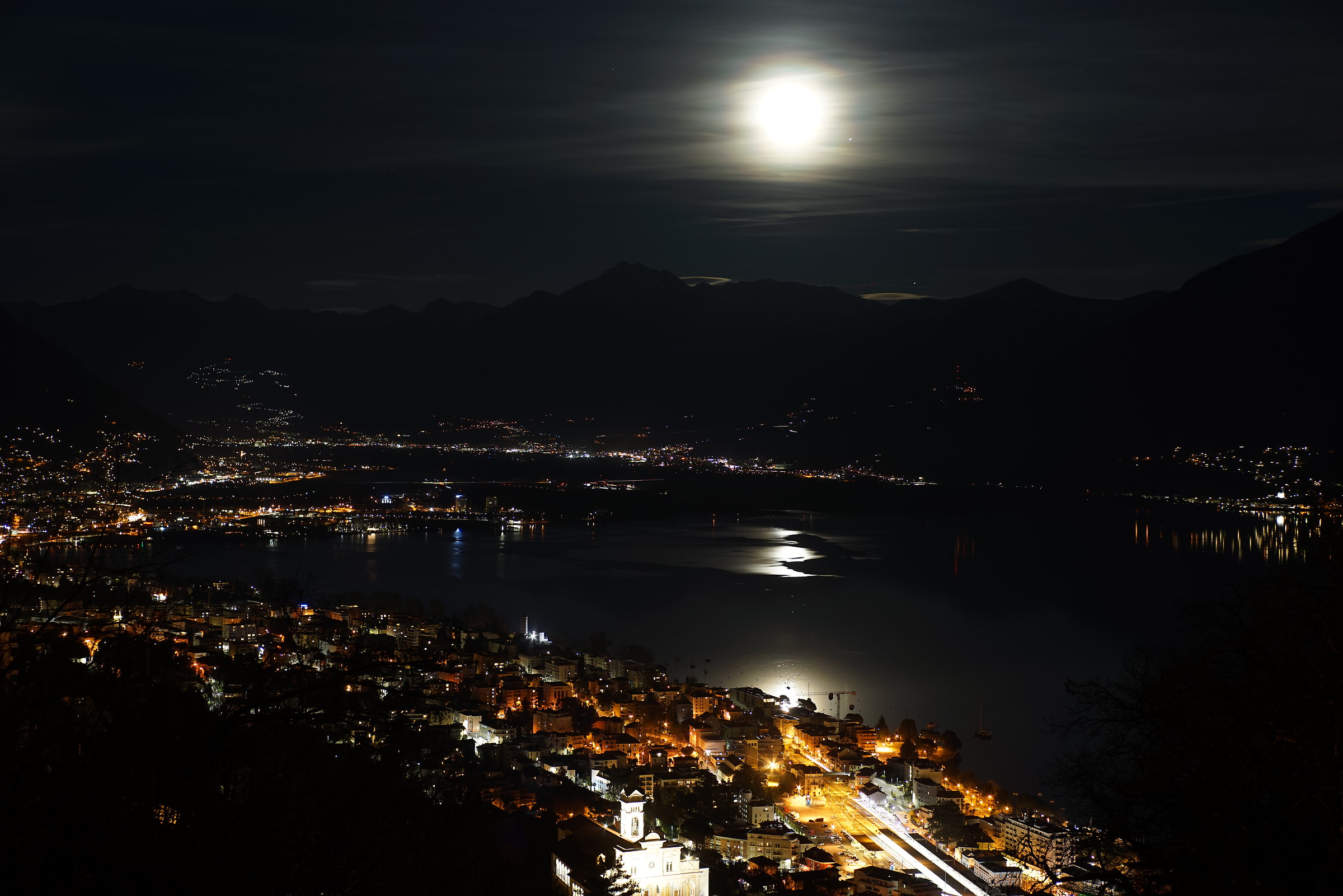 and knocked on the moon ...