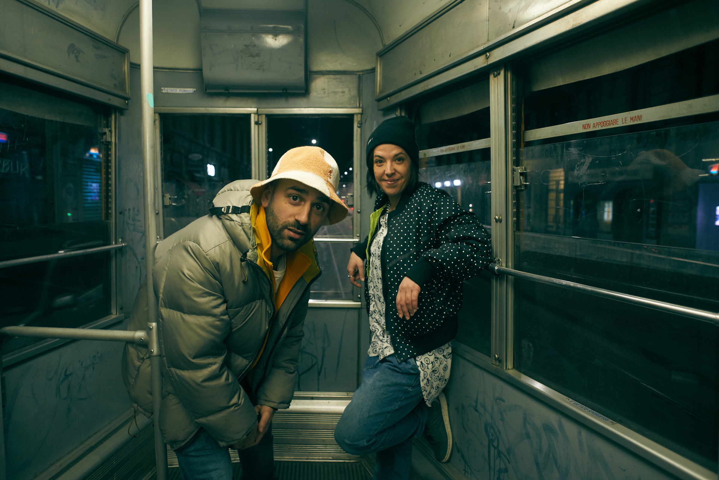 tredc and sista anger - rappers milan