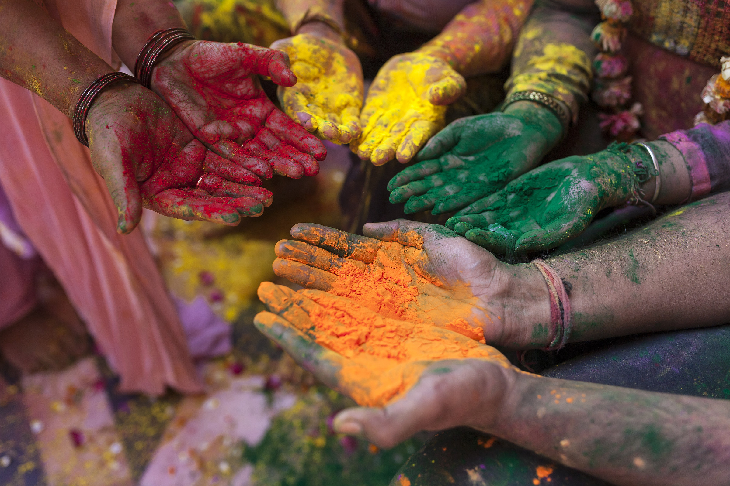 Hands of Holi