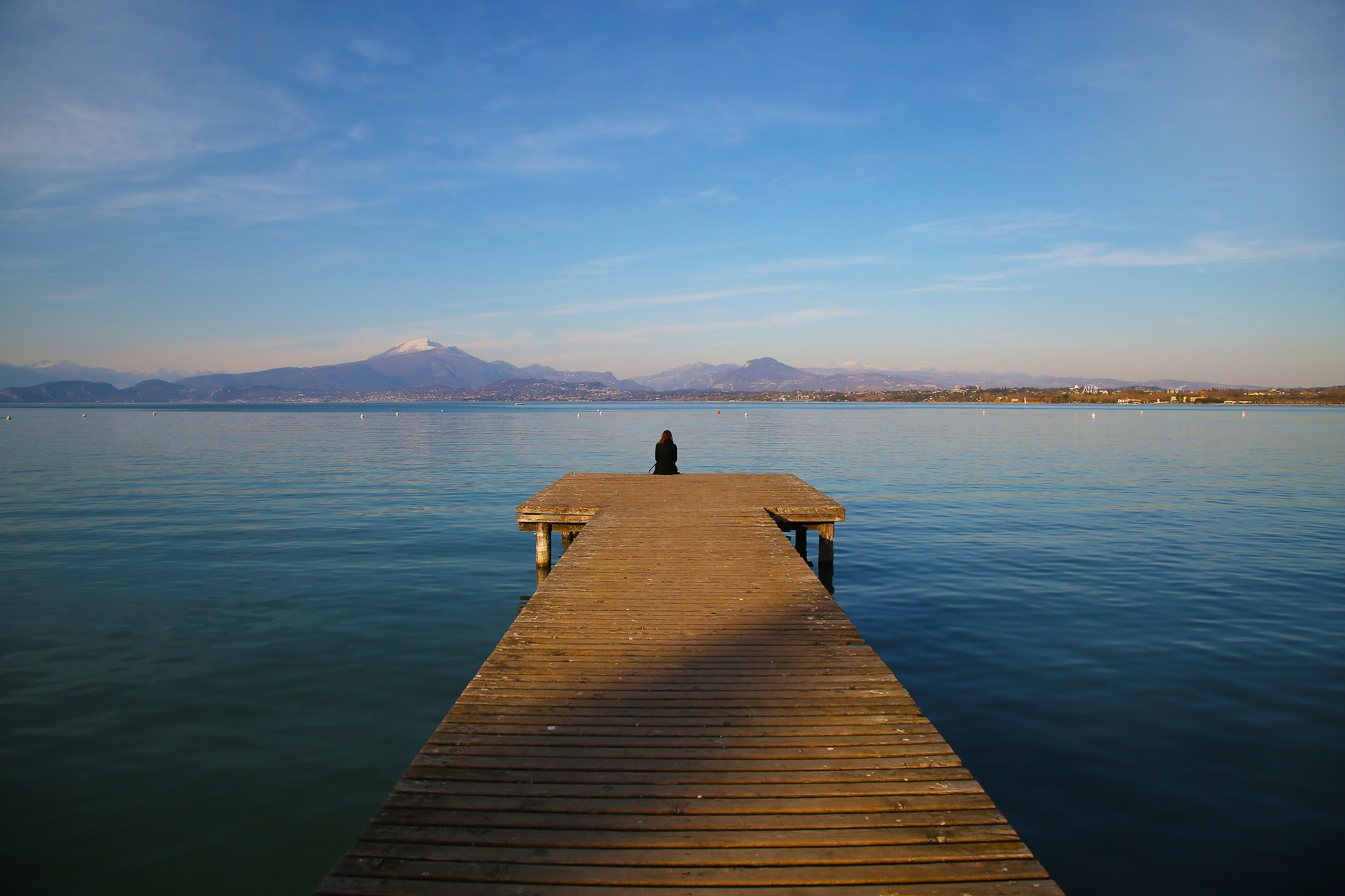Pensieri in riva al lago