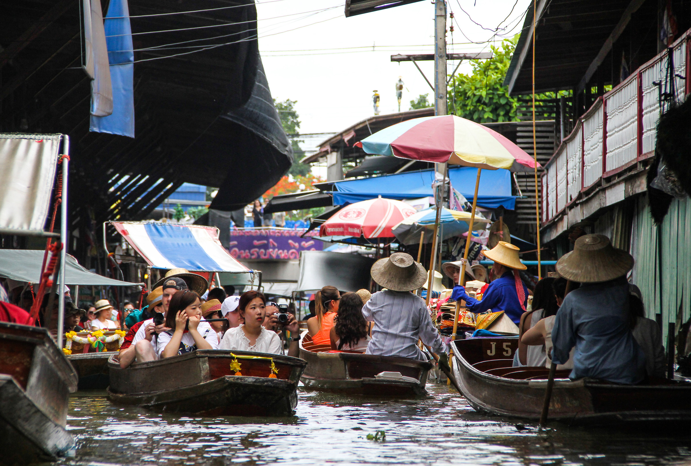 Thailand mercato galleggiante