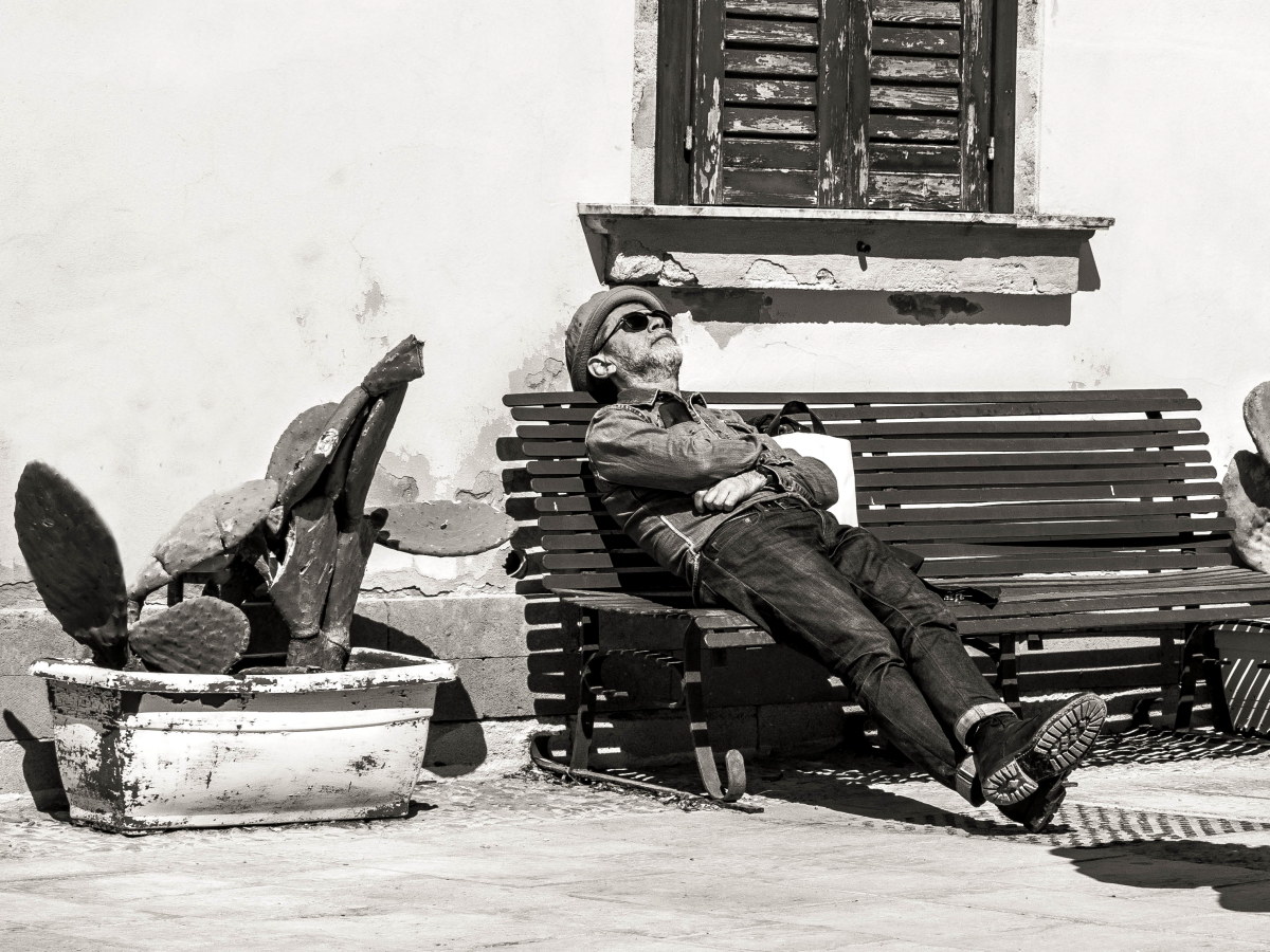 Sweet sleep the first spring sunshine