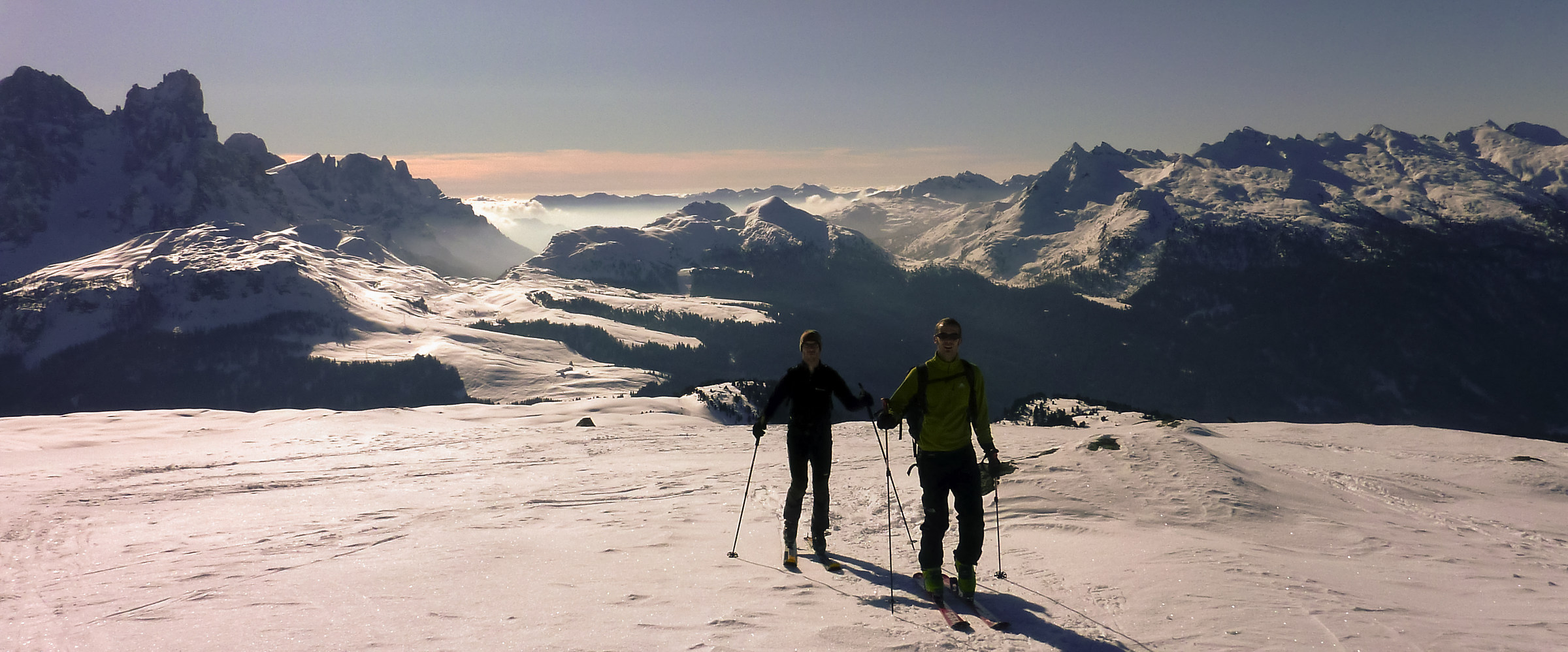 Scialpinismo a cima Bocche