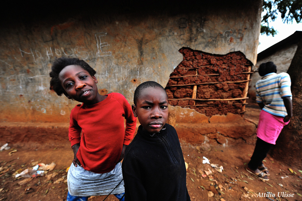 Portrait in Kibera (Nairobi)