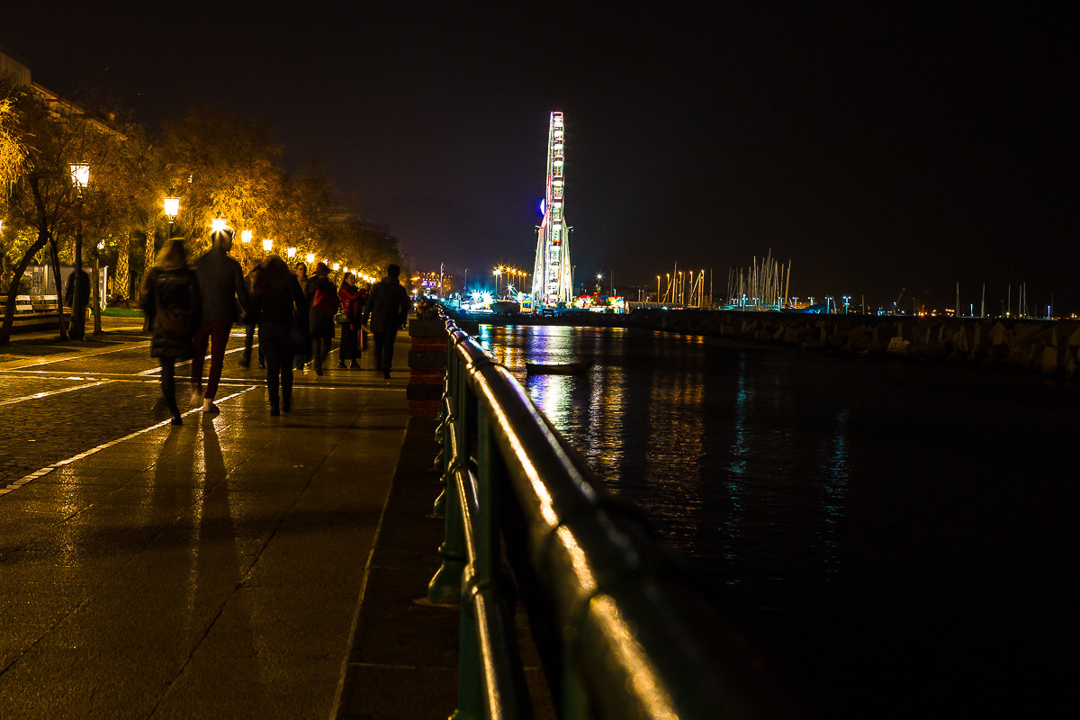 Salerno by night
