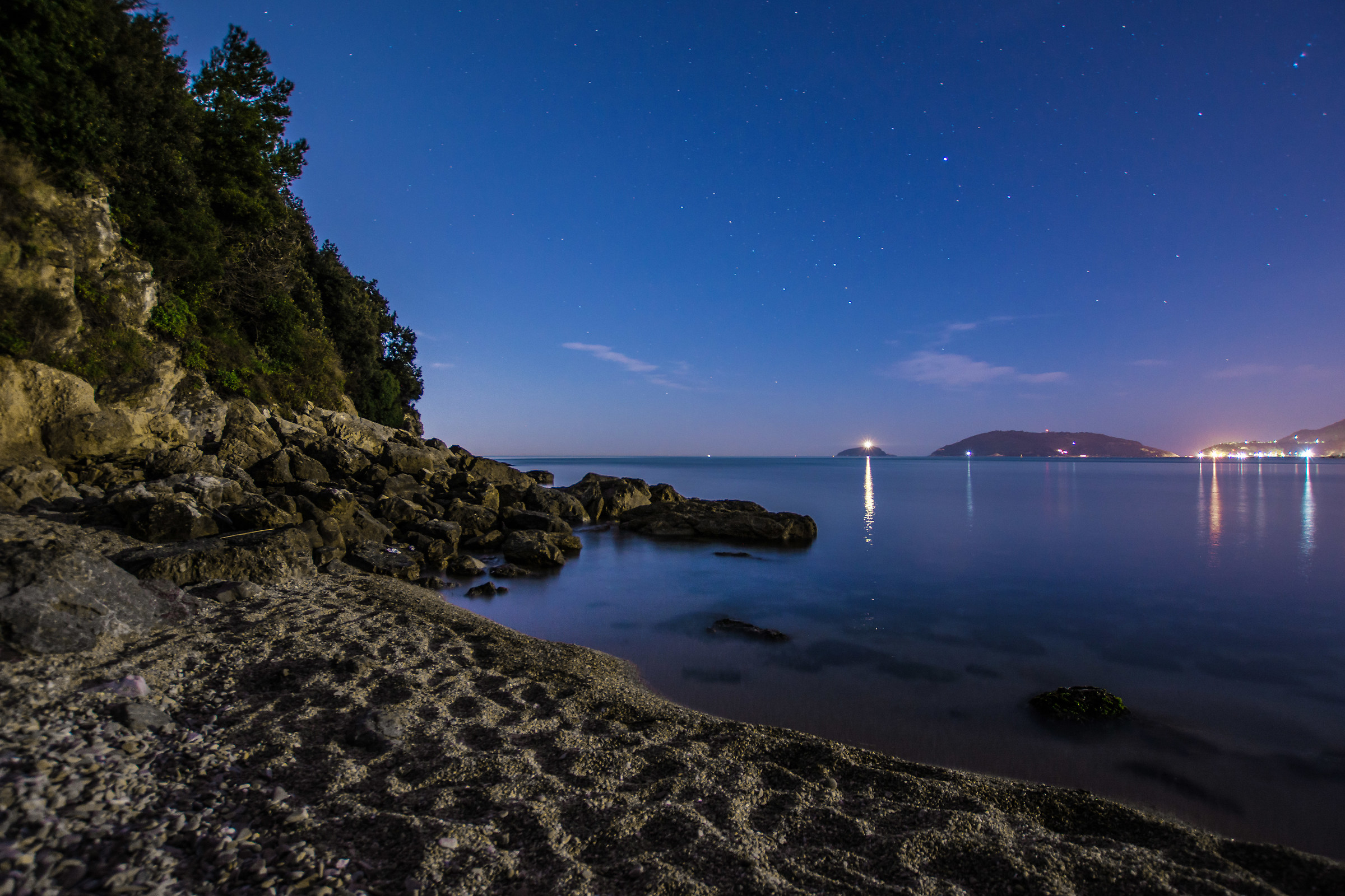 Uno scorcio di Baia Blu