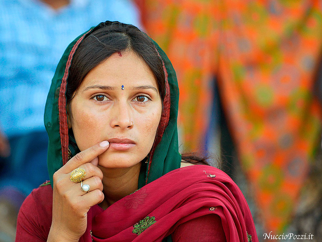 Portrait young Indian