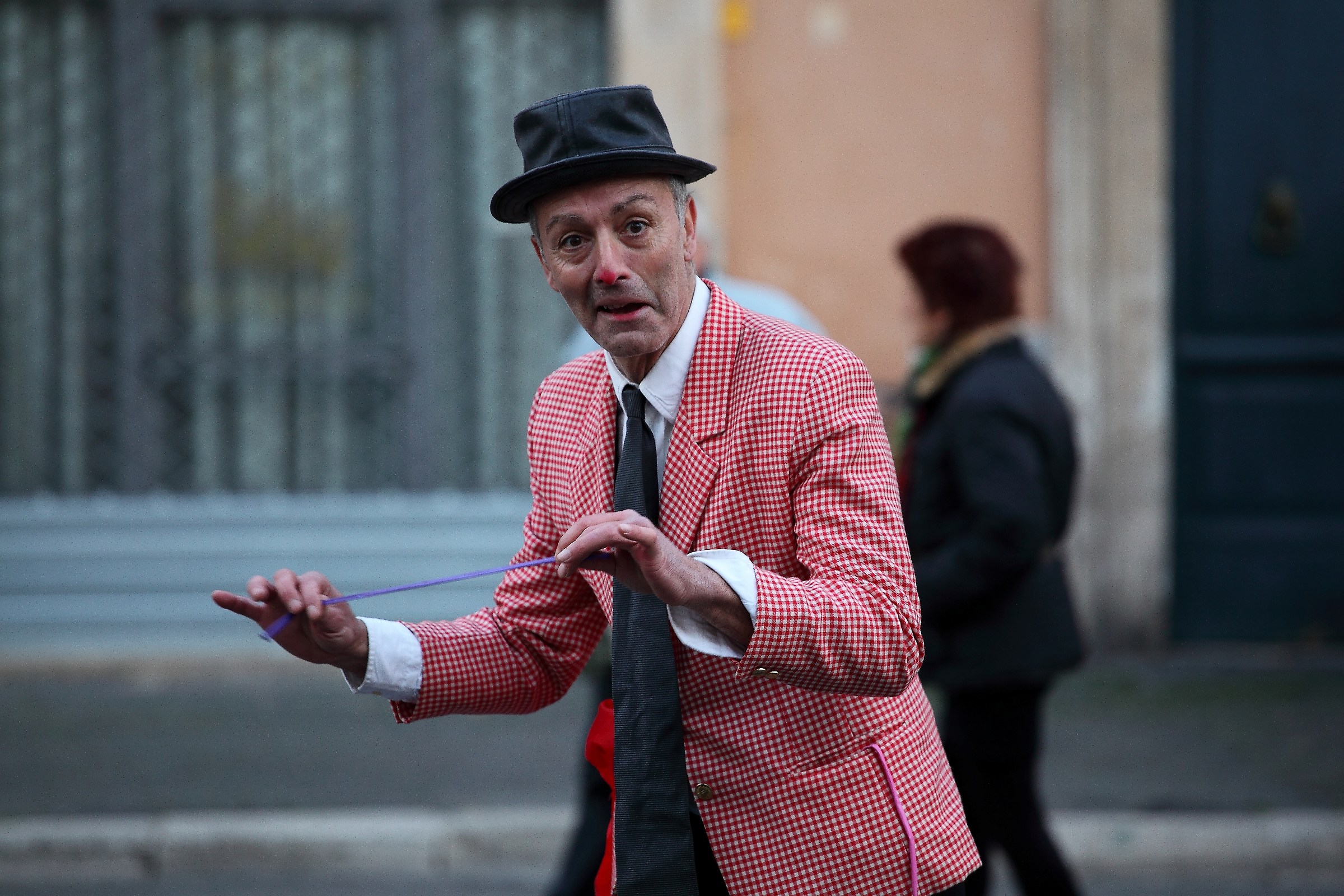 Giullare a piazza Navona