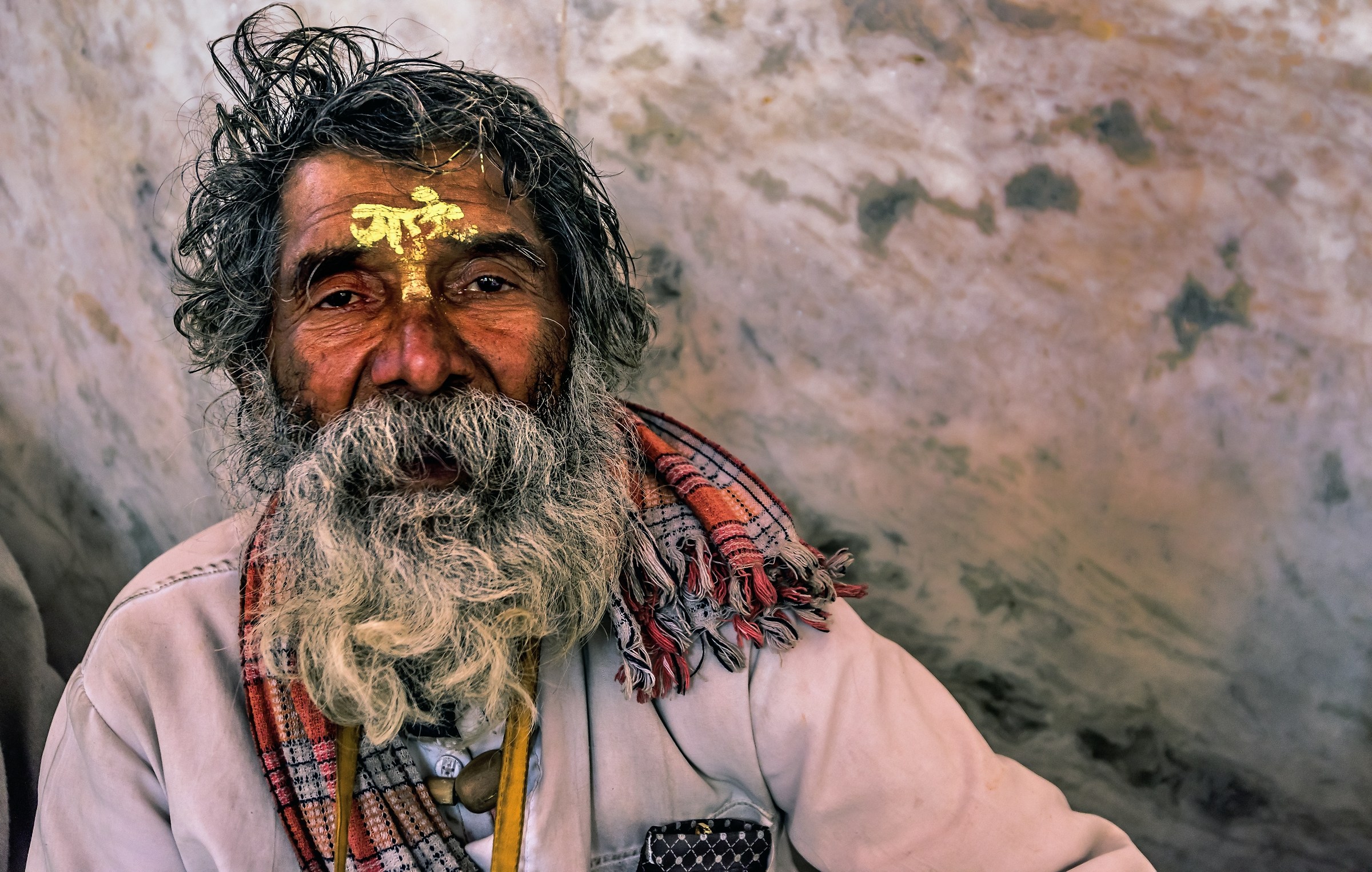 Uttar Pradesh 2017 - Santone a Vrindavan