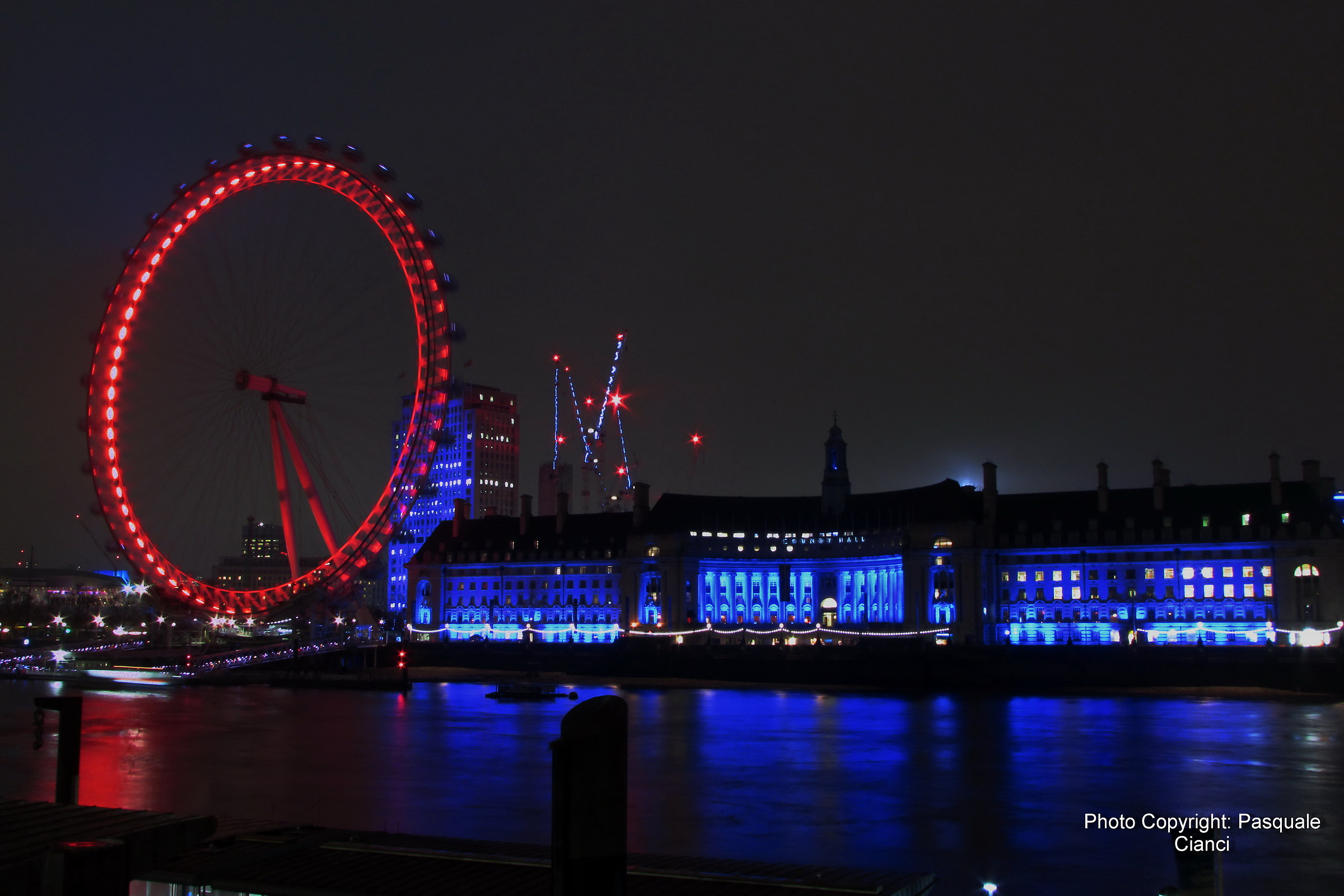 Westminster by night