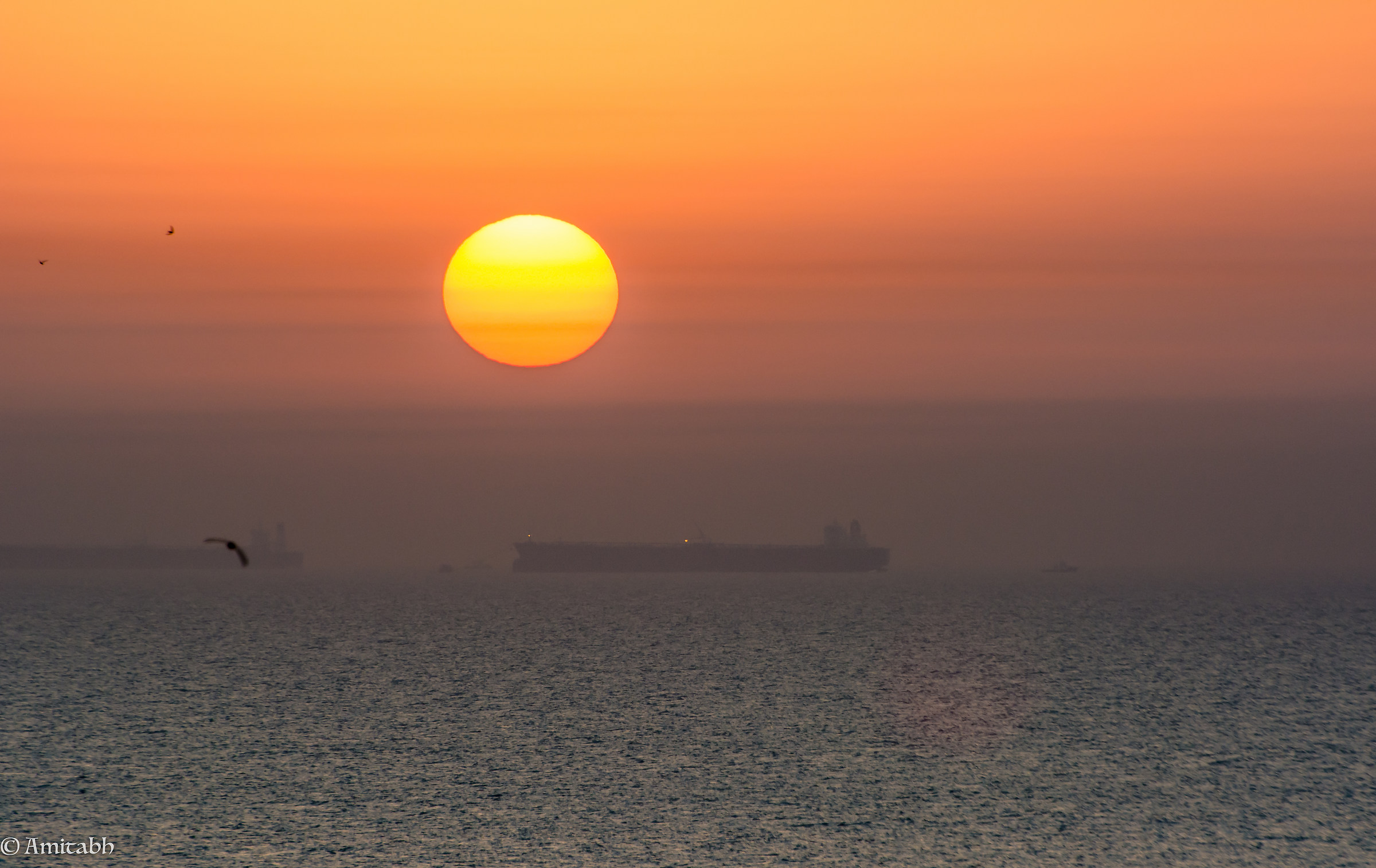 Alba nel Mar Arabico