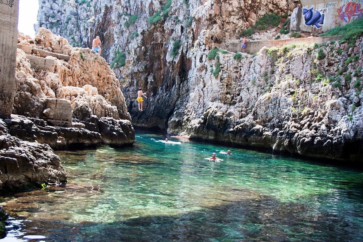 il Ciolo: l'ebbrezza di un tuffo