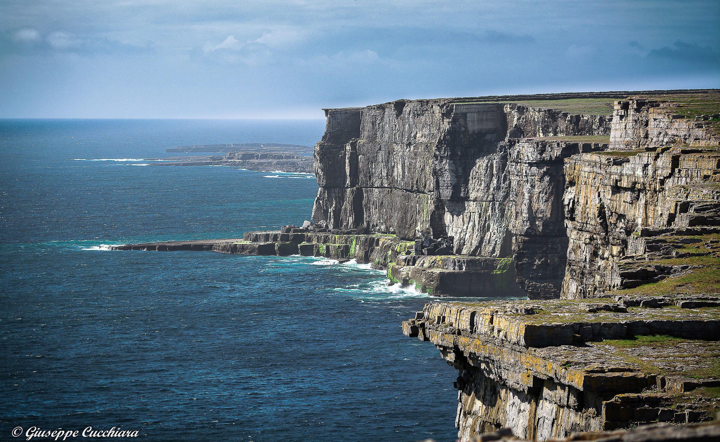 Cliff to Inishmore