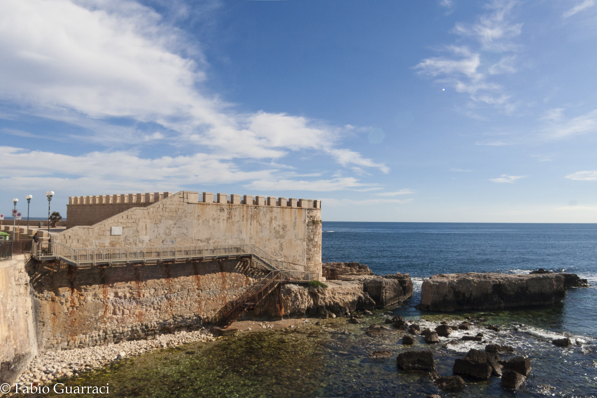 Ortigia, the city walls.