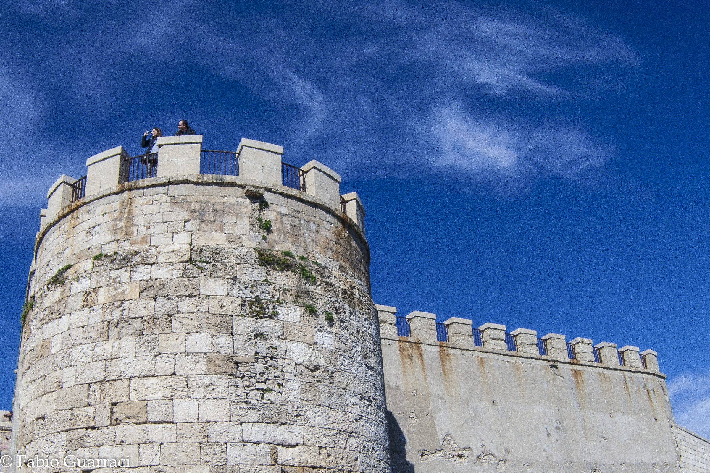 Ortigia, detail of the tower.