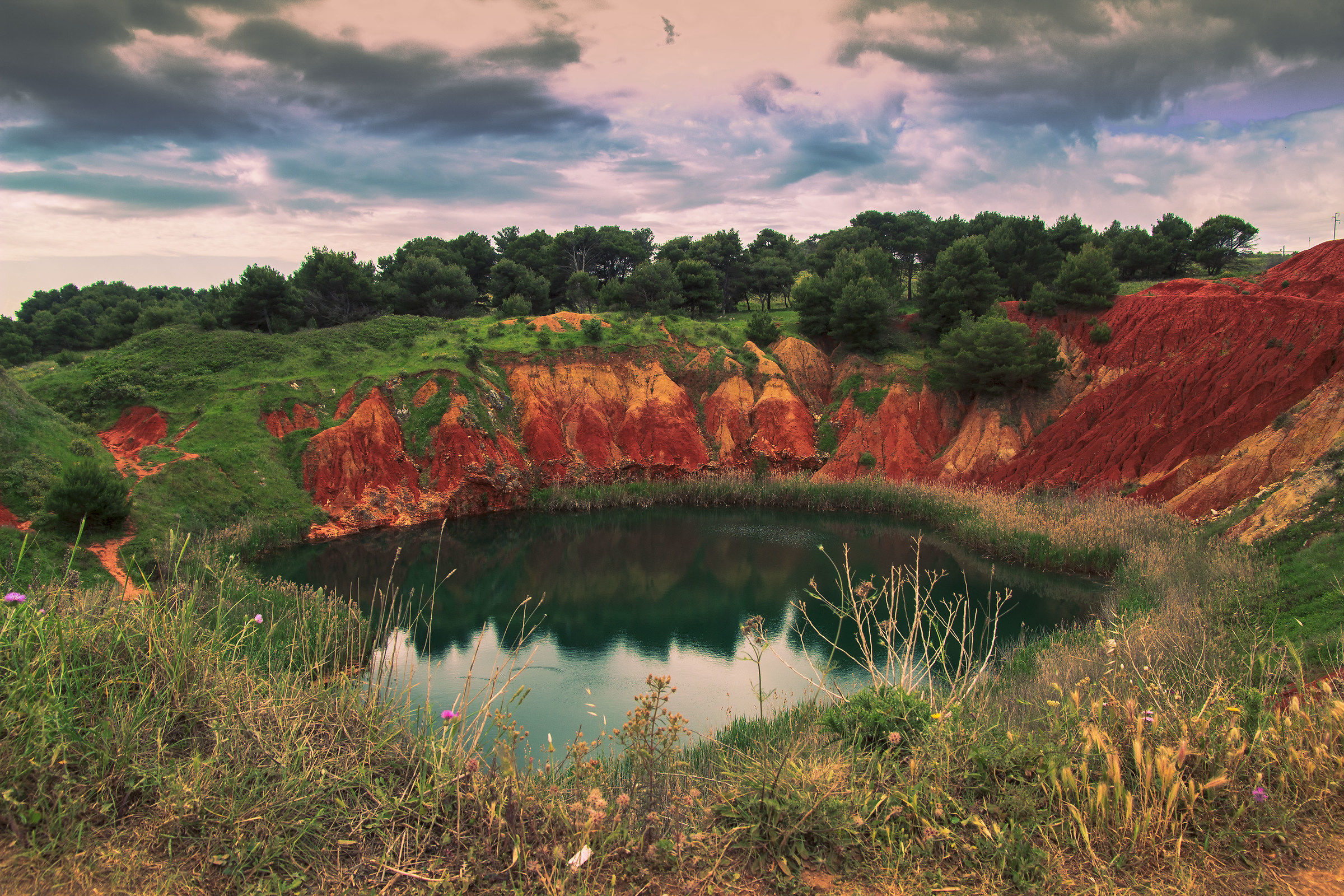 cava bauxite le orte otranto