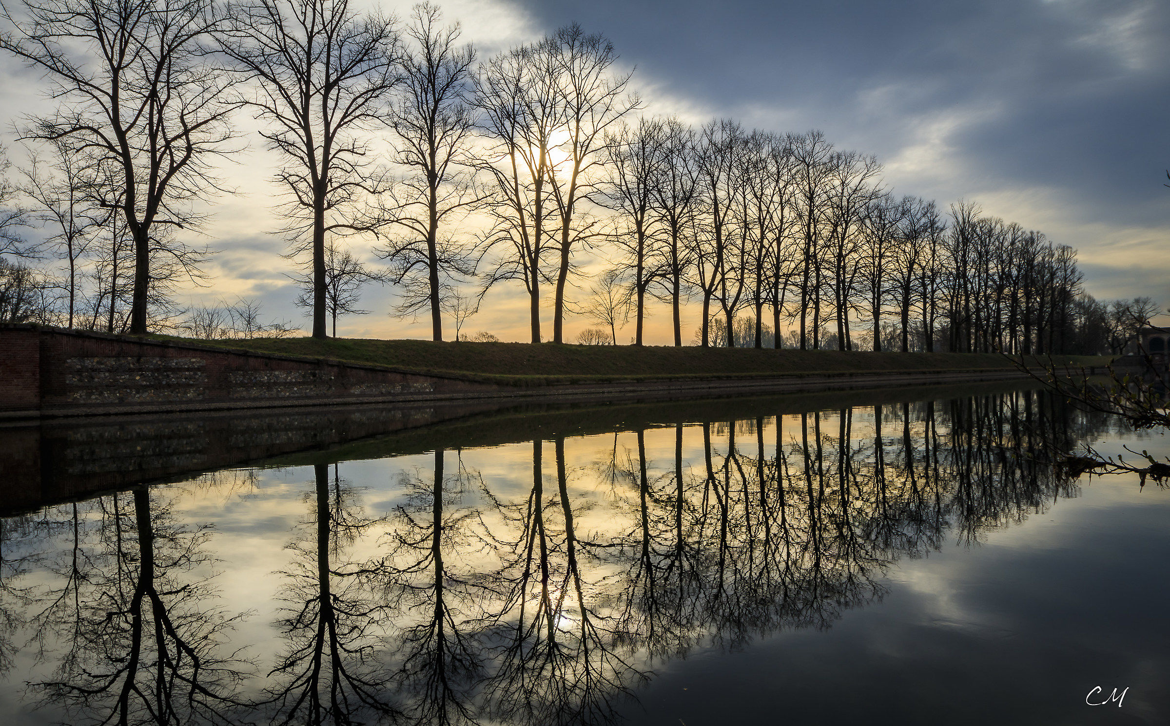 sunrise to Vacchelli channel