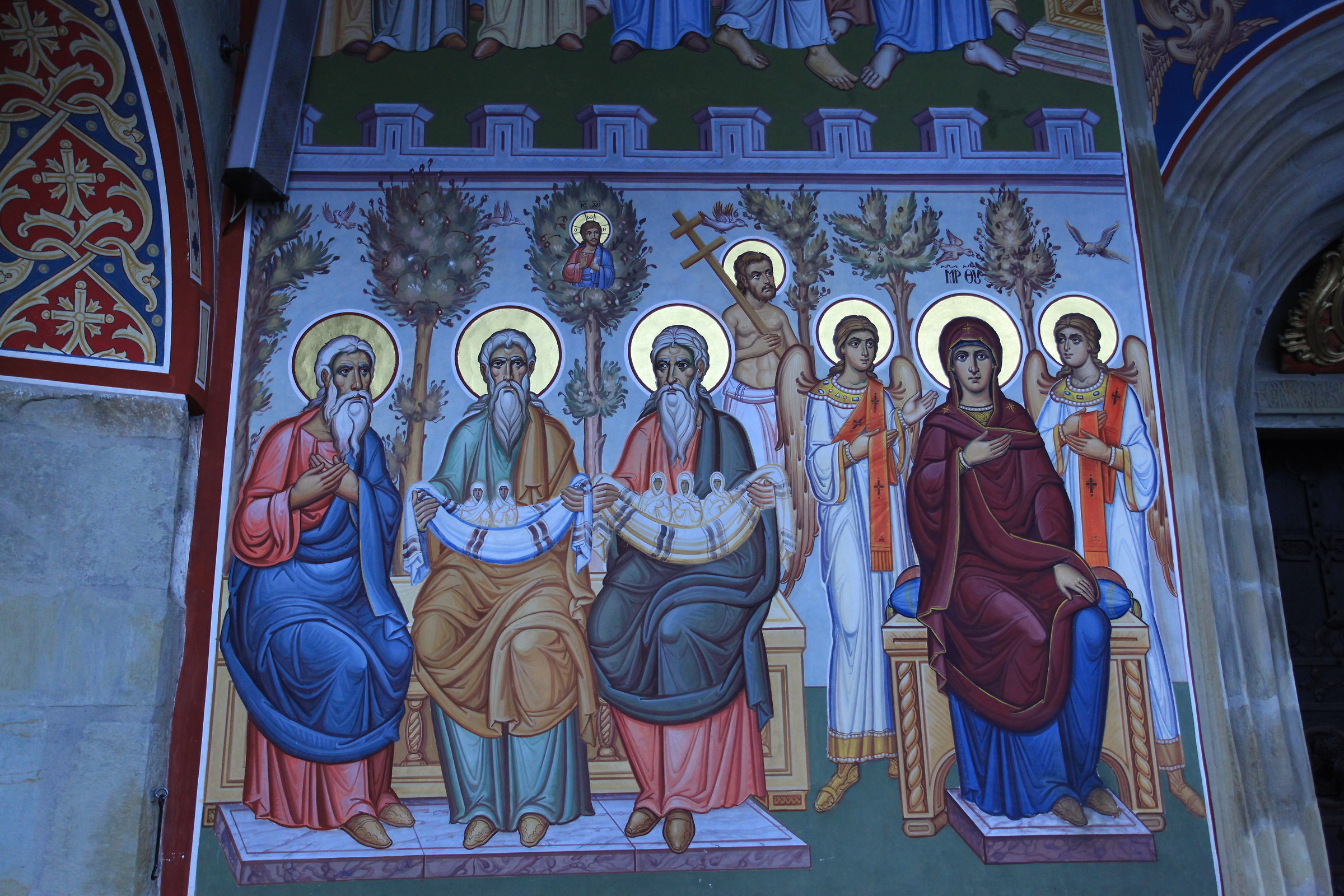 Fresco in the monastery 1