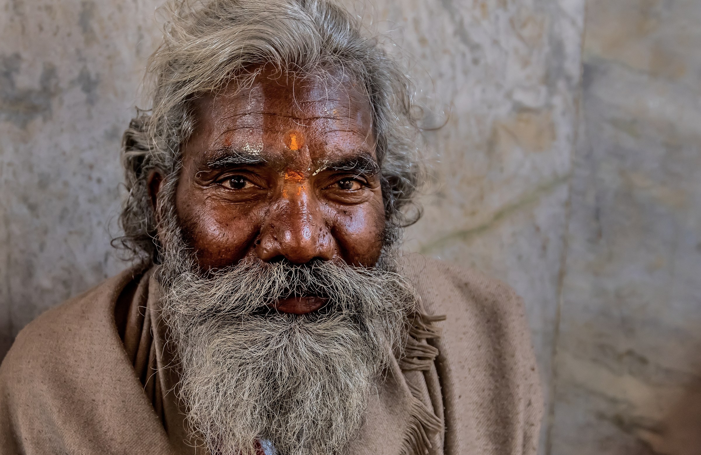Uttar Pradesh 2017 - Santone a Vrindavan