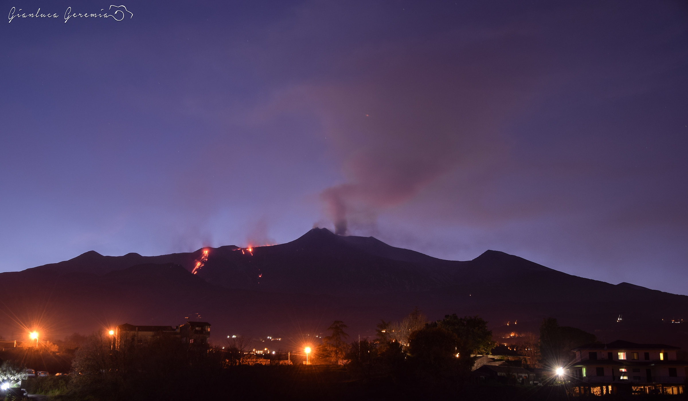 Etna - Eruption March 19, 2017