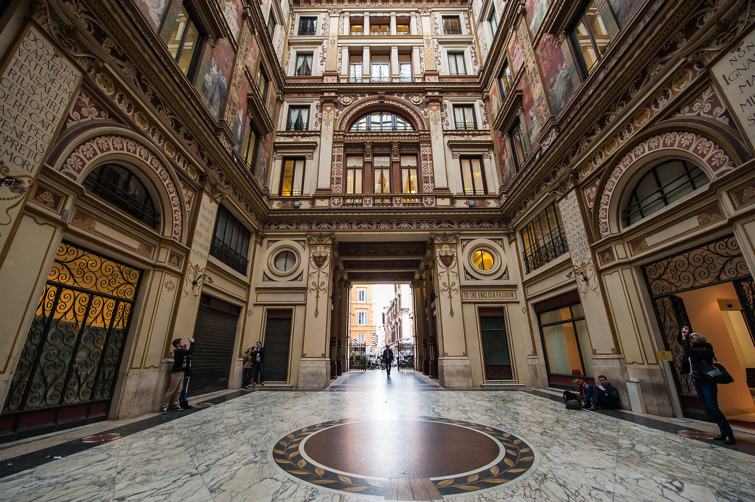 Rome-Galleria Sciarra