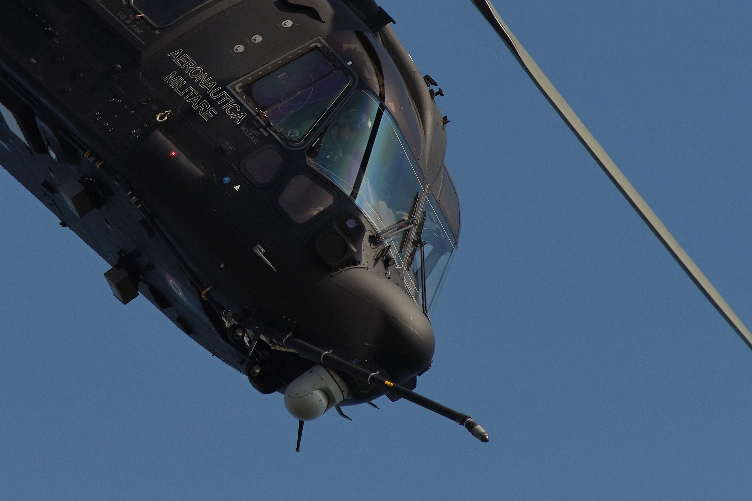 Near the aw-101 Merlin