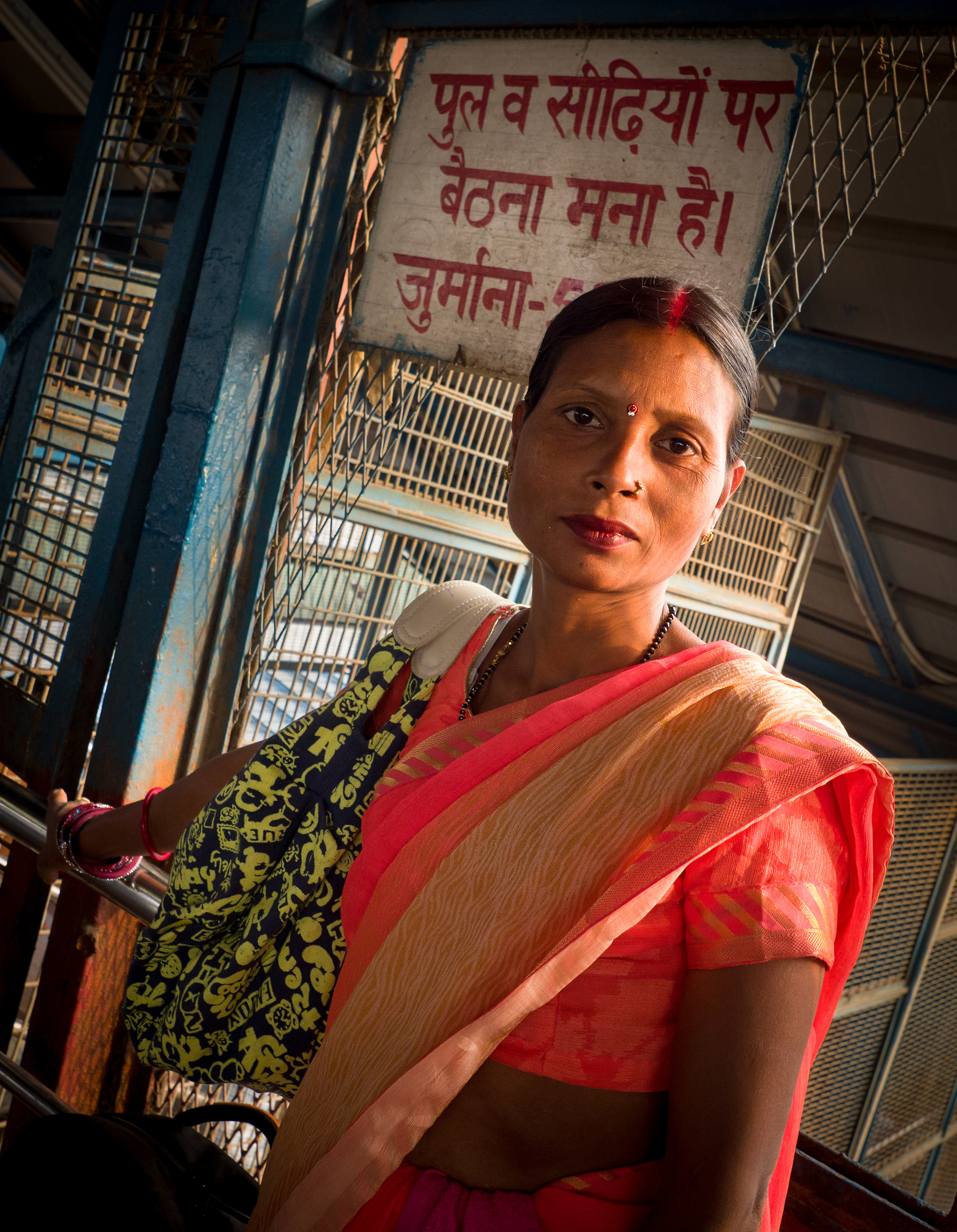 The passenger. Delhi train station