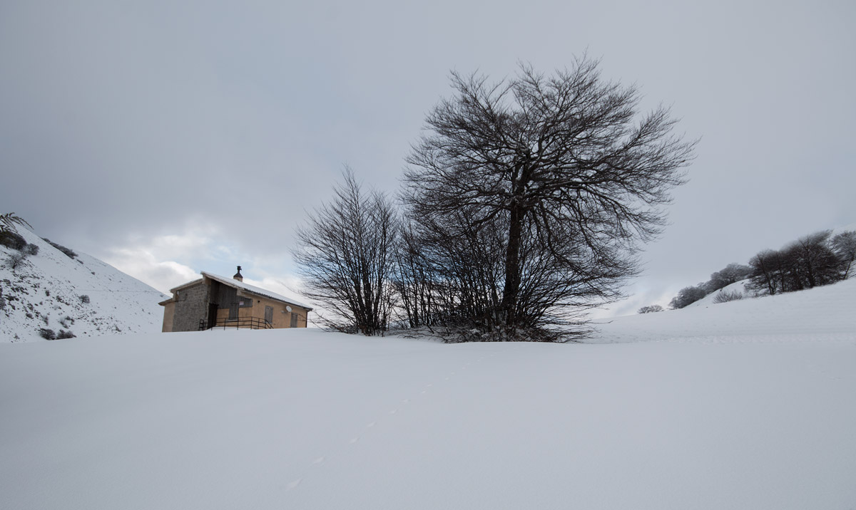 The little house in the mountains