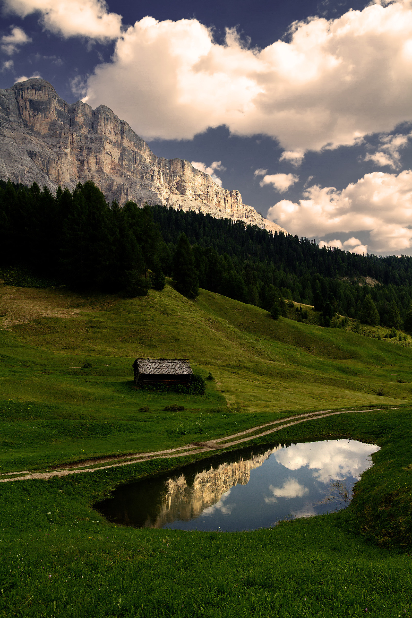 Alta Badia, the path of Masi