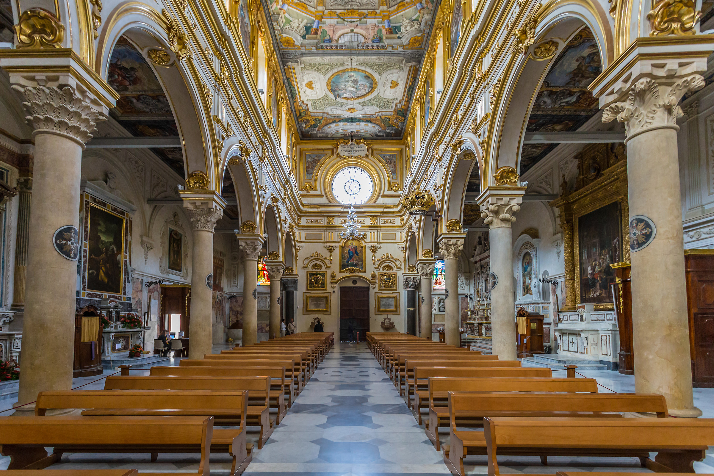 Cattedrale vista dall'altare