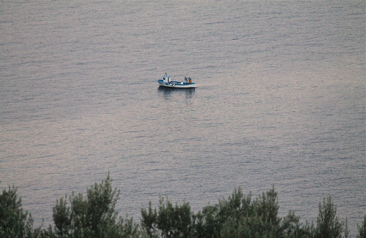 Pescatore prima dell'alba