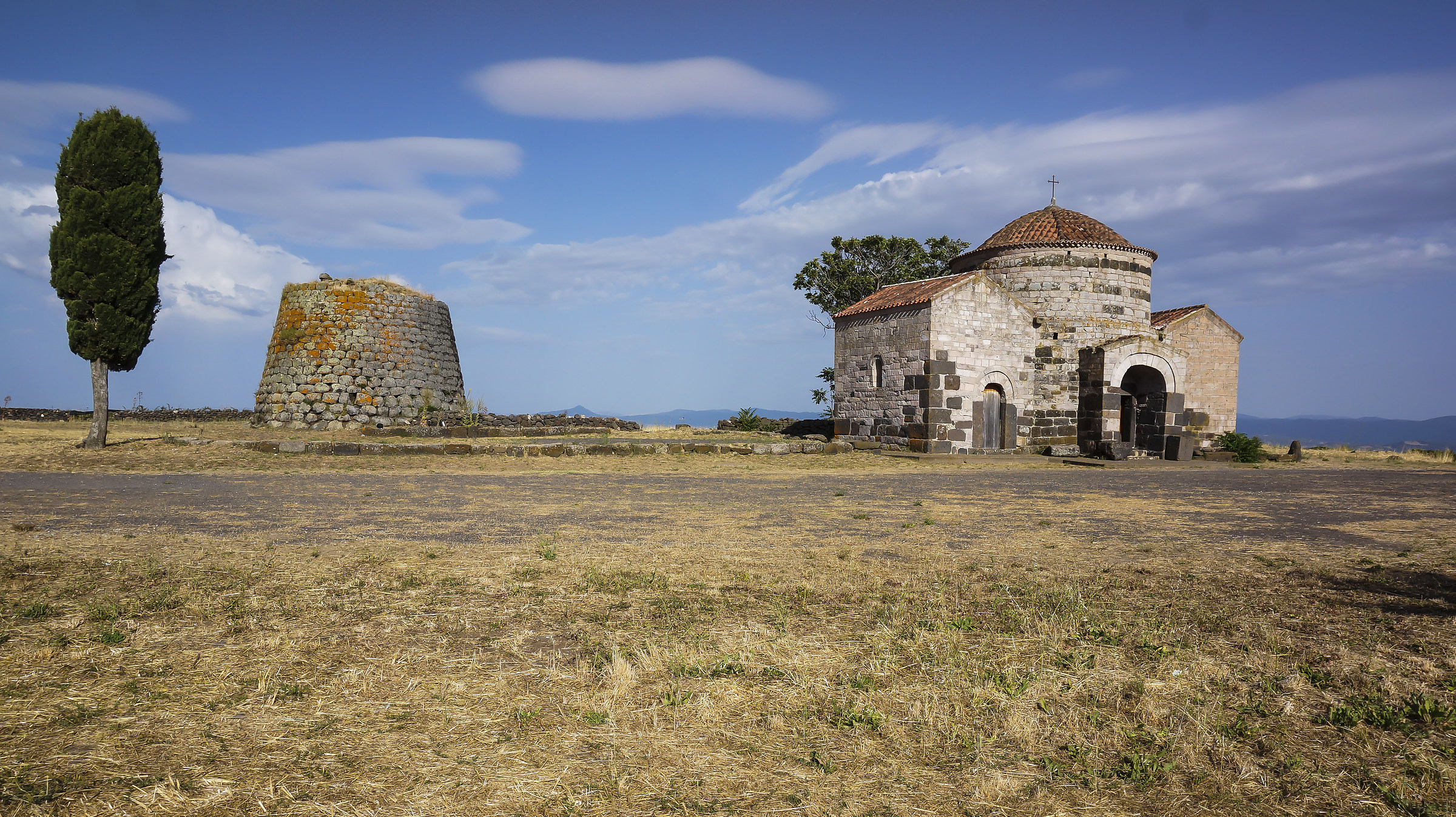 s sabina..chiesa and nuraghe