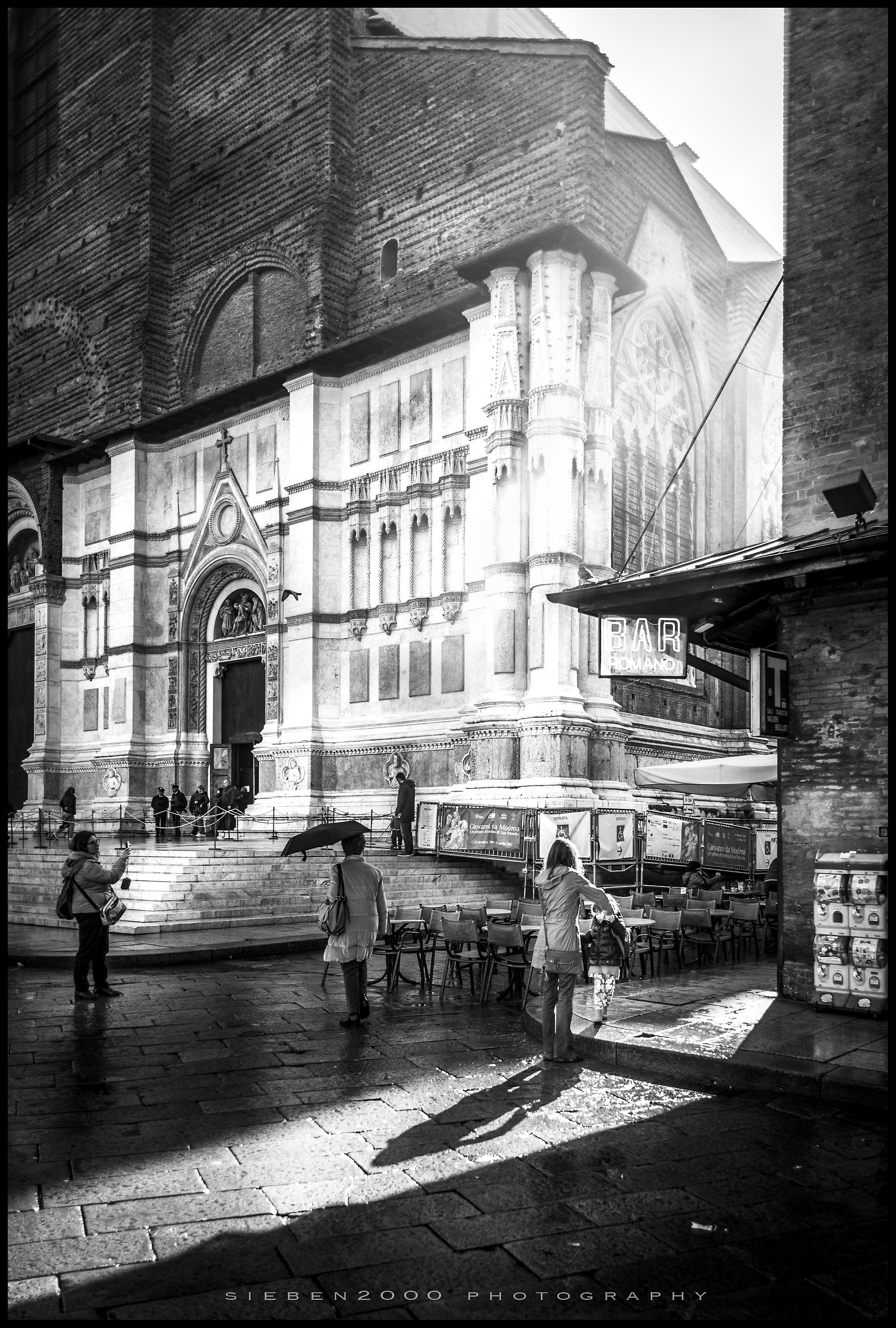 But it's raining or the sun is shining?