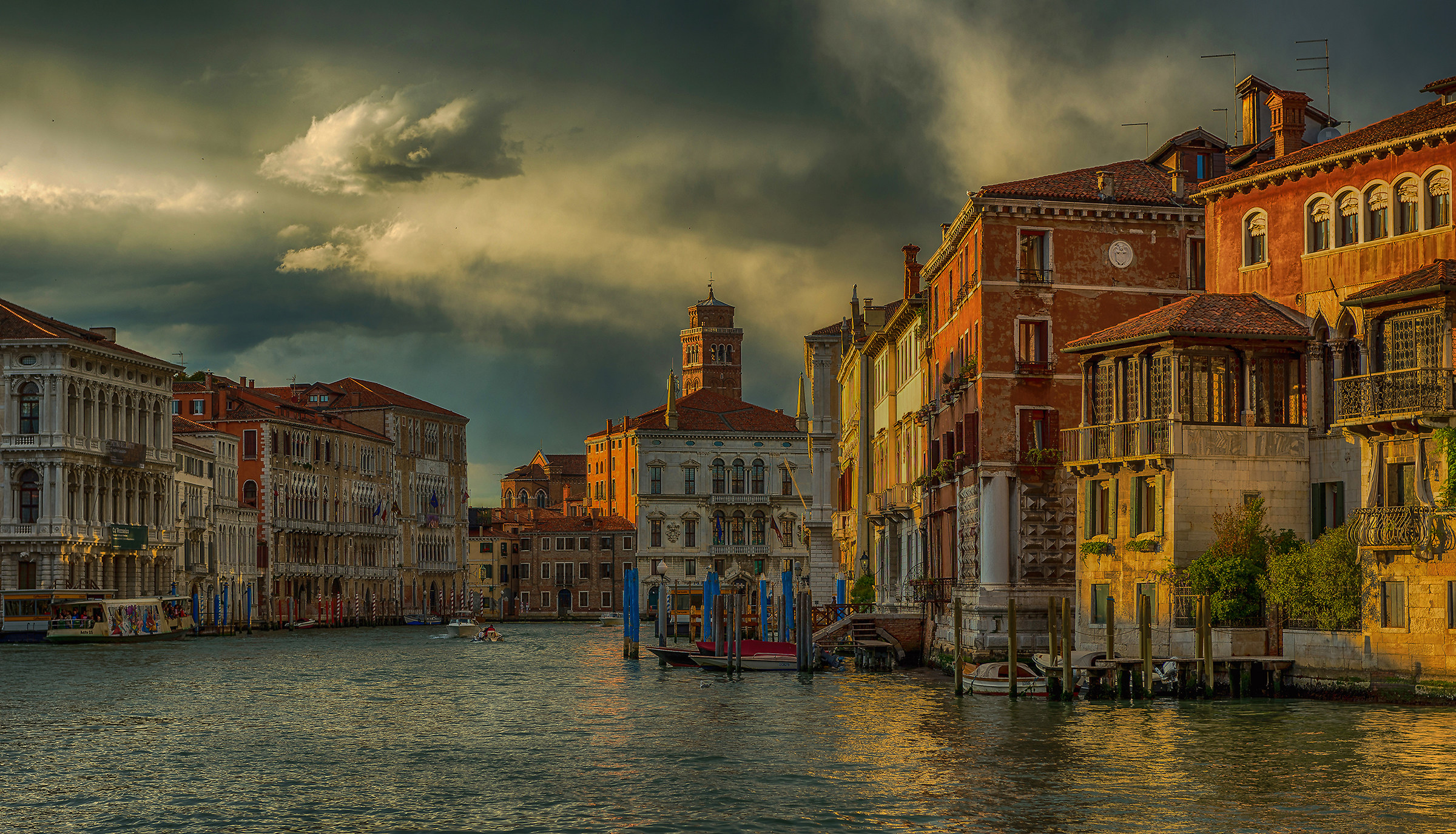 Venezia luci del tramonto