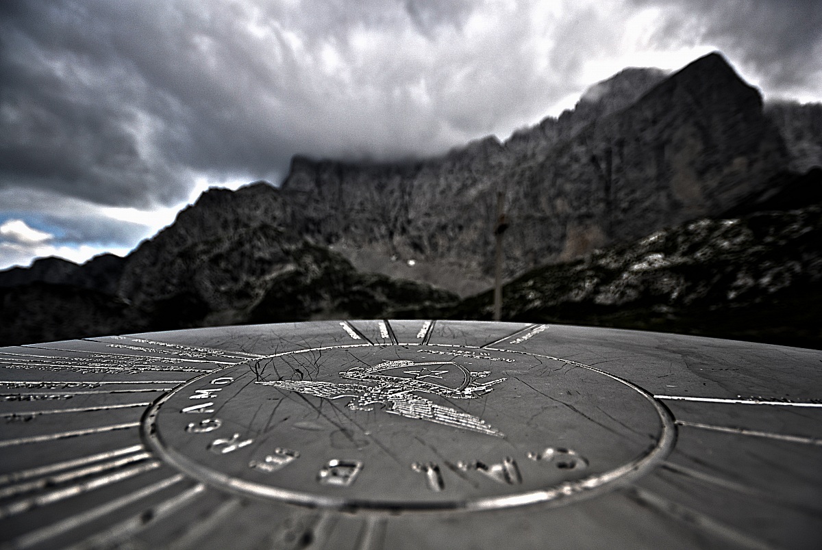 Nuvole sulla montagna