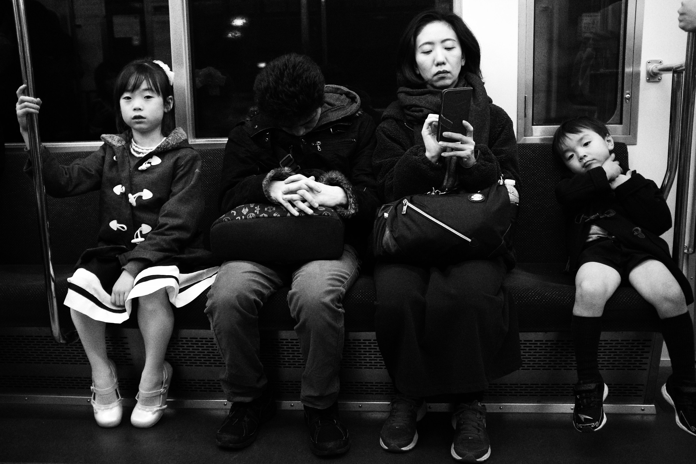 Tokyo in the subway