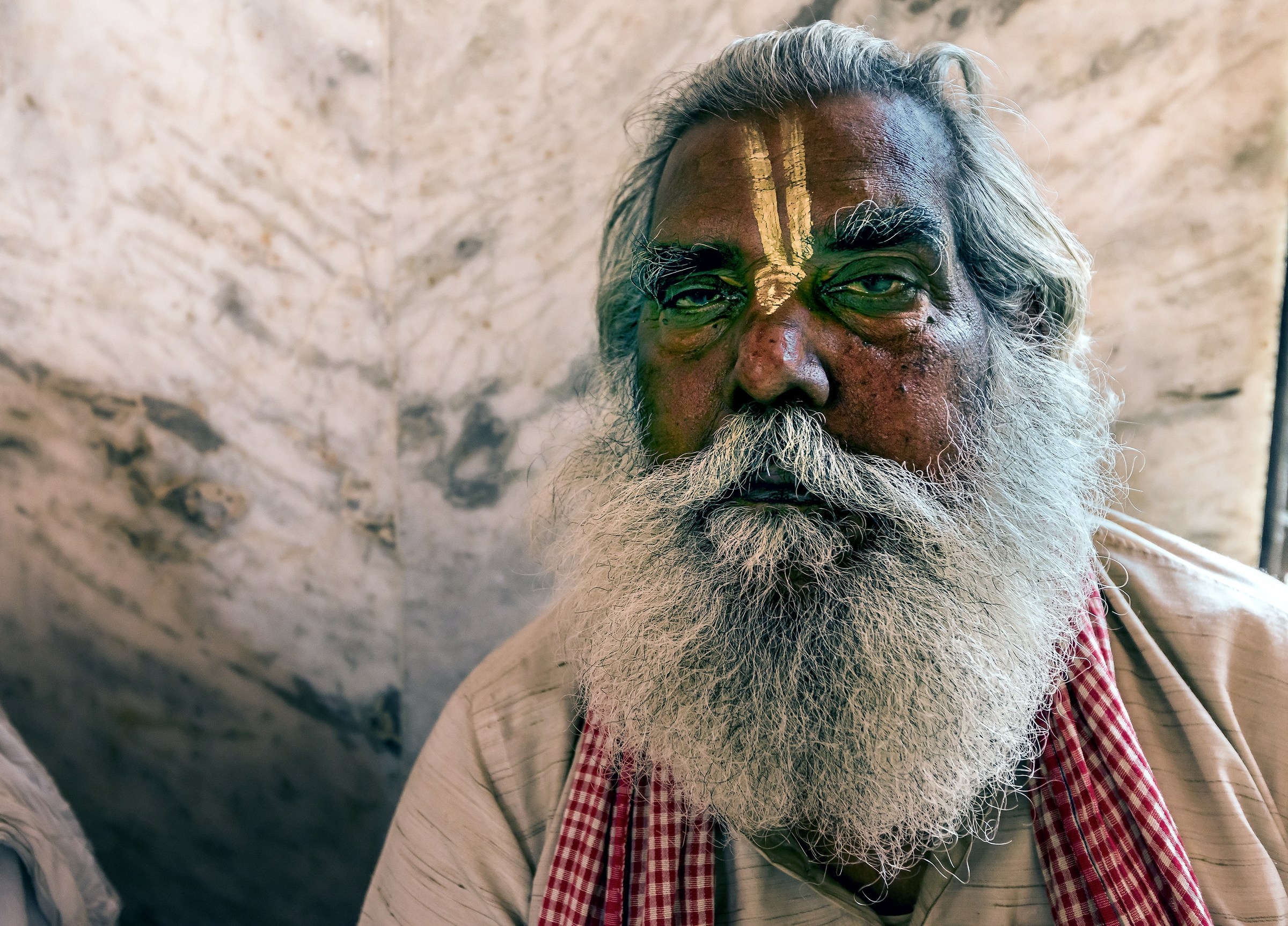 Uttar Pradesh 2017 - Santone a Vrindavan