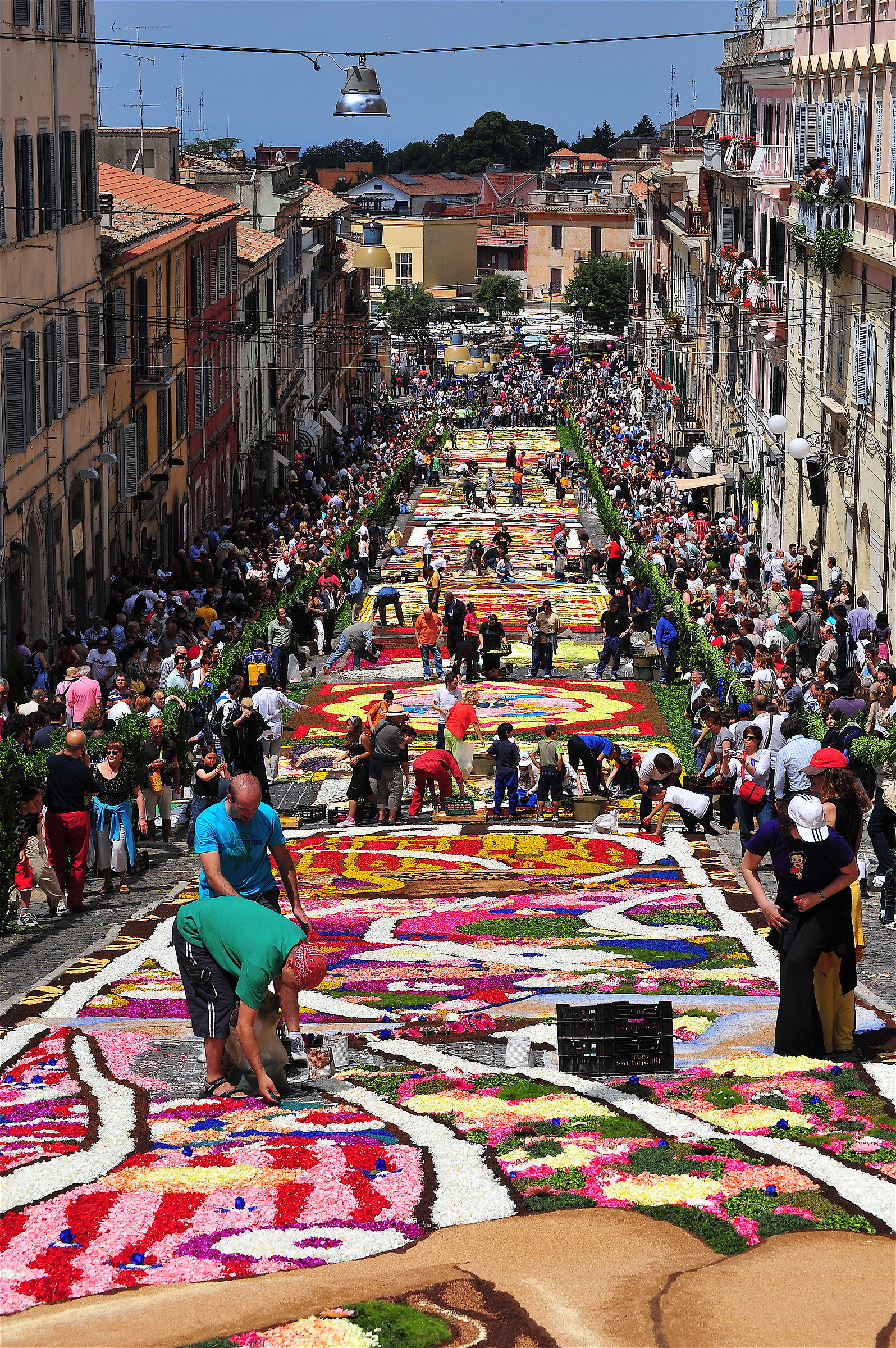 L'Infiorata di Genzano di Roma