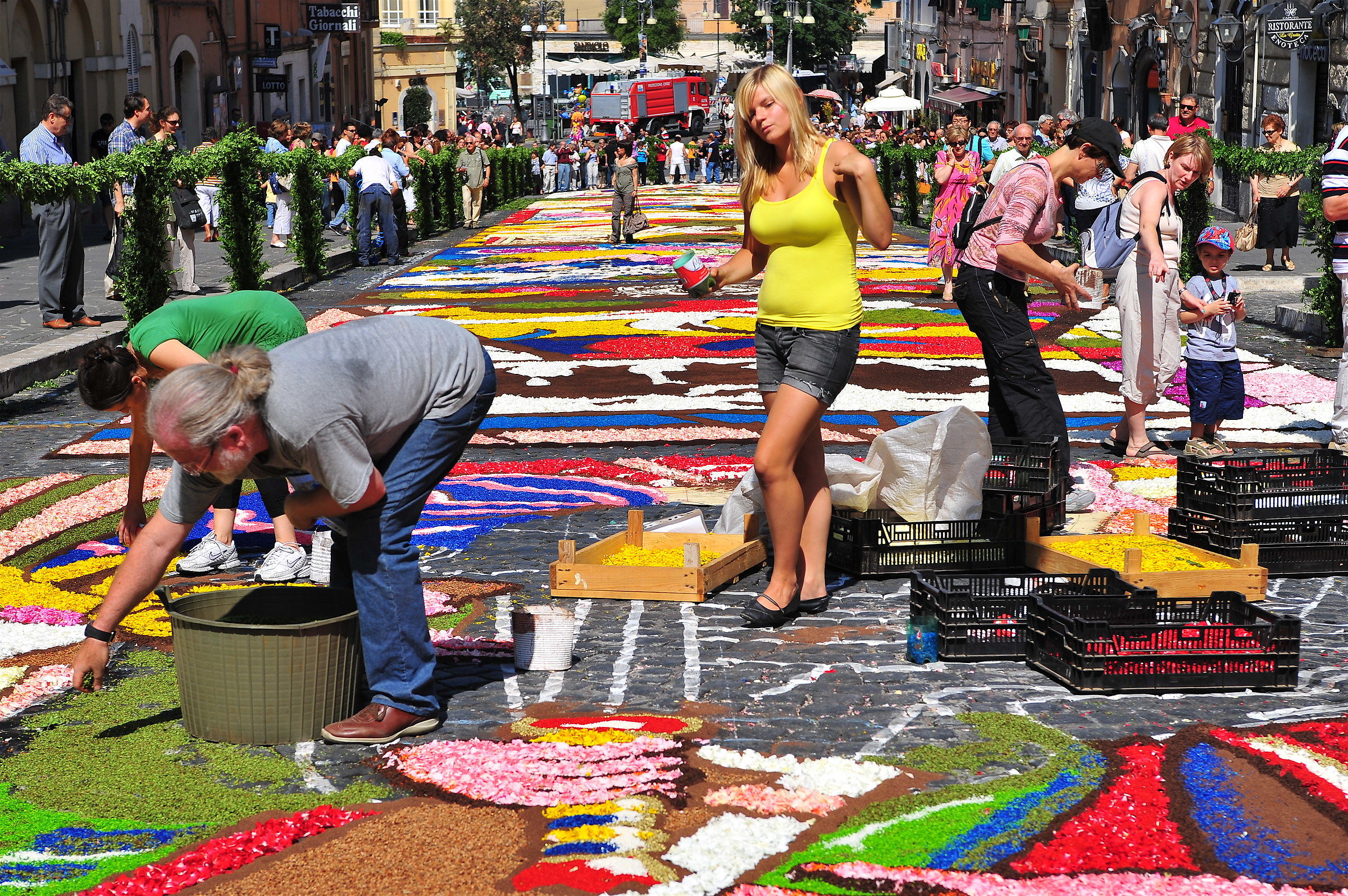 L'Infiorata di Genzano di Roma