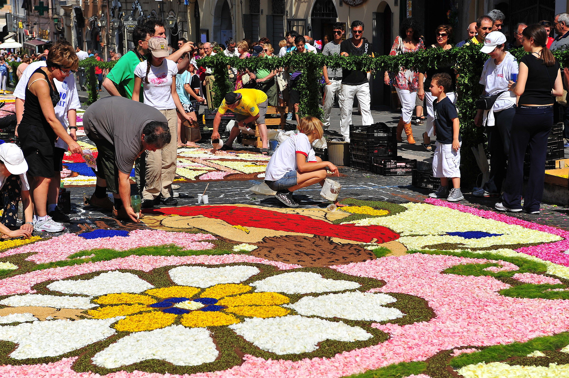 L'Infiorata di Genzano di Roma