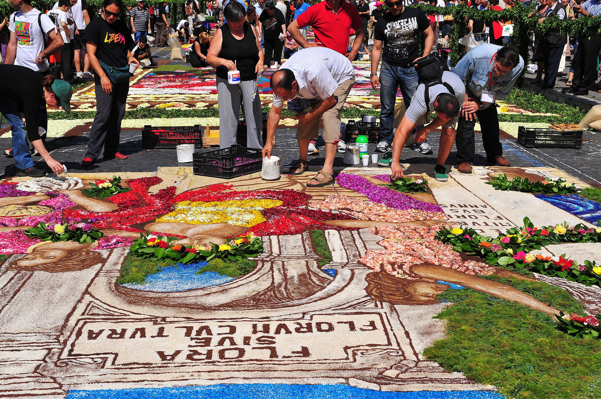 L'Infiorata di Genzano di Roma