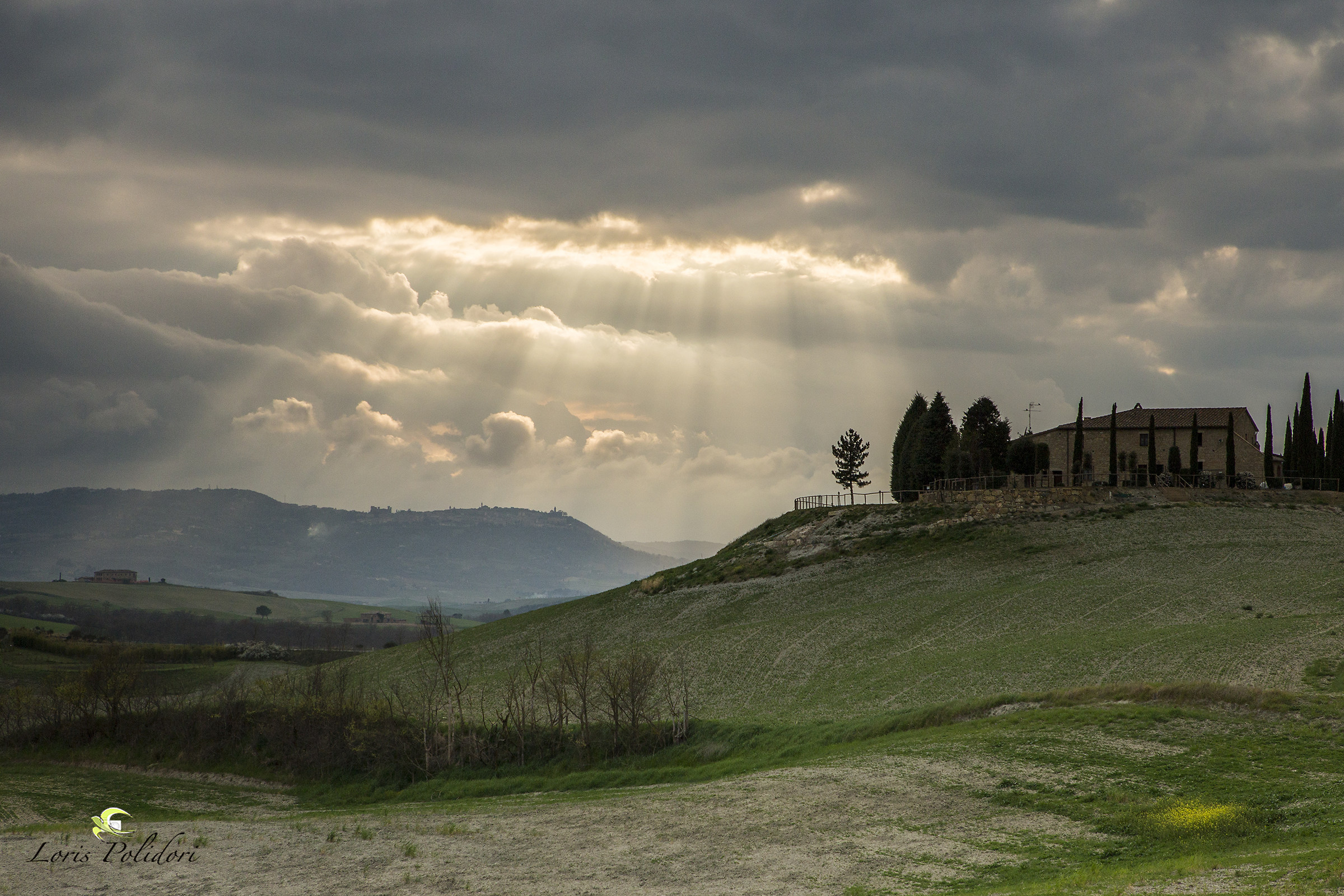 One glimmer of light