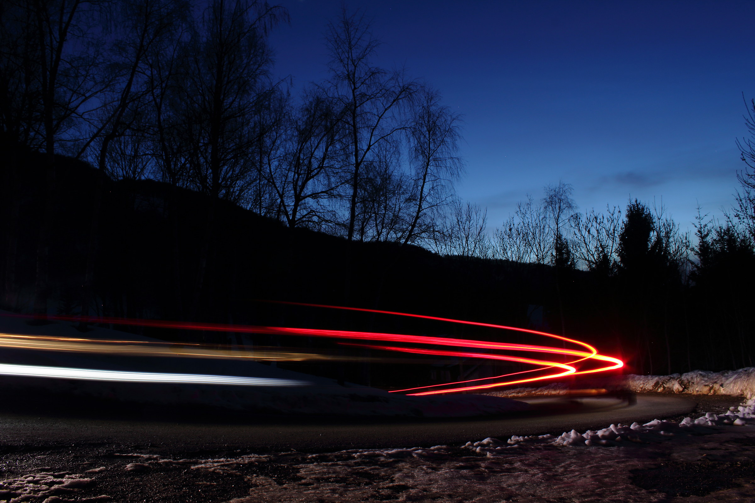 Machine in the night