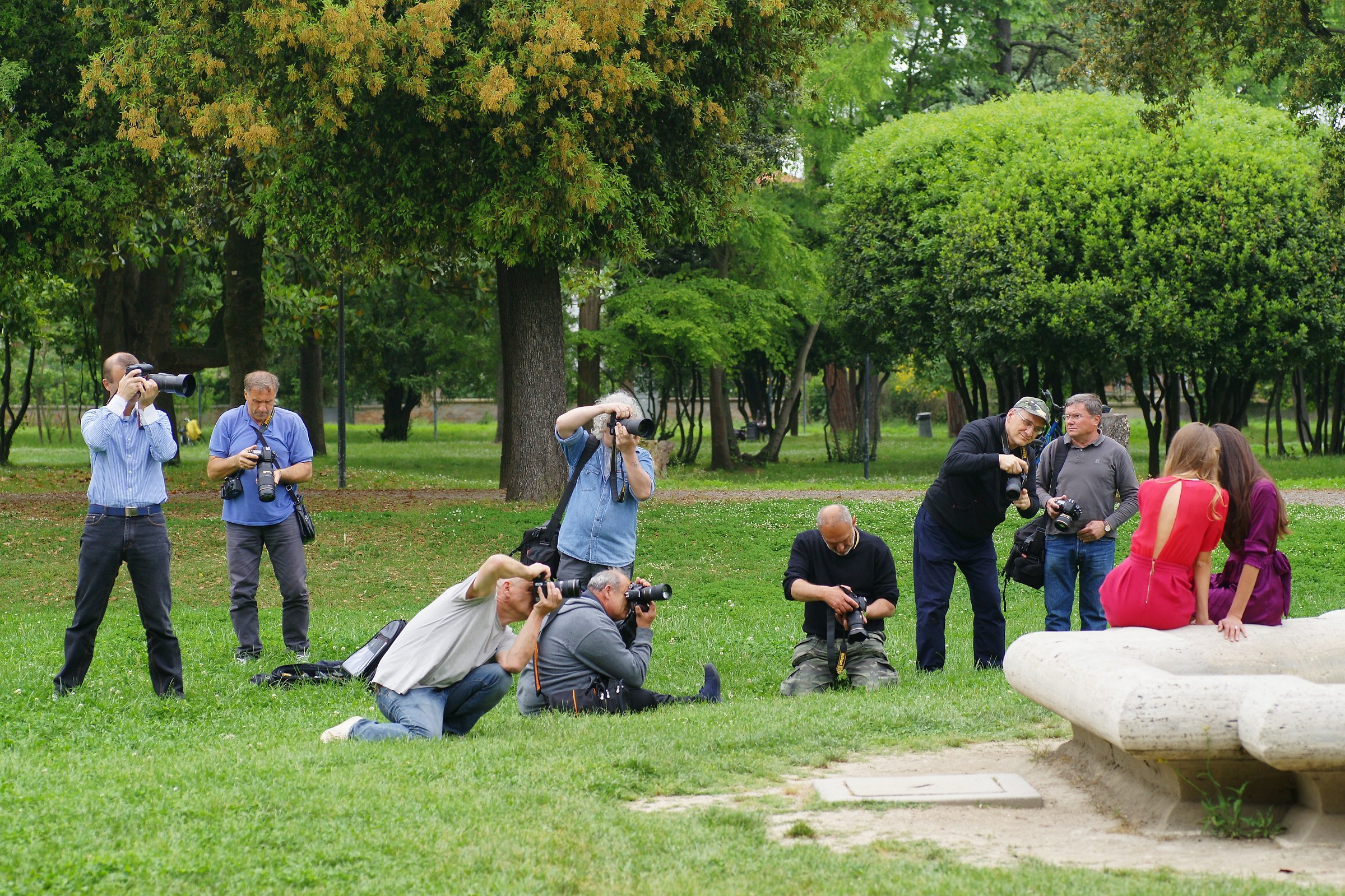 professionisti all'opera